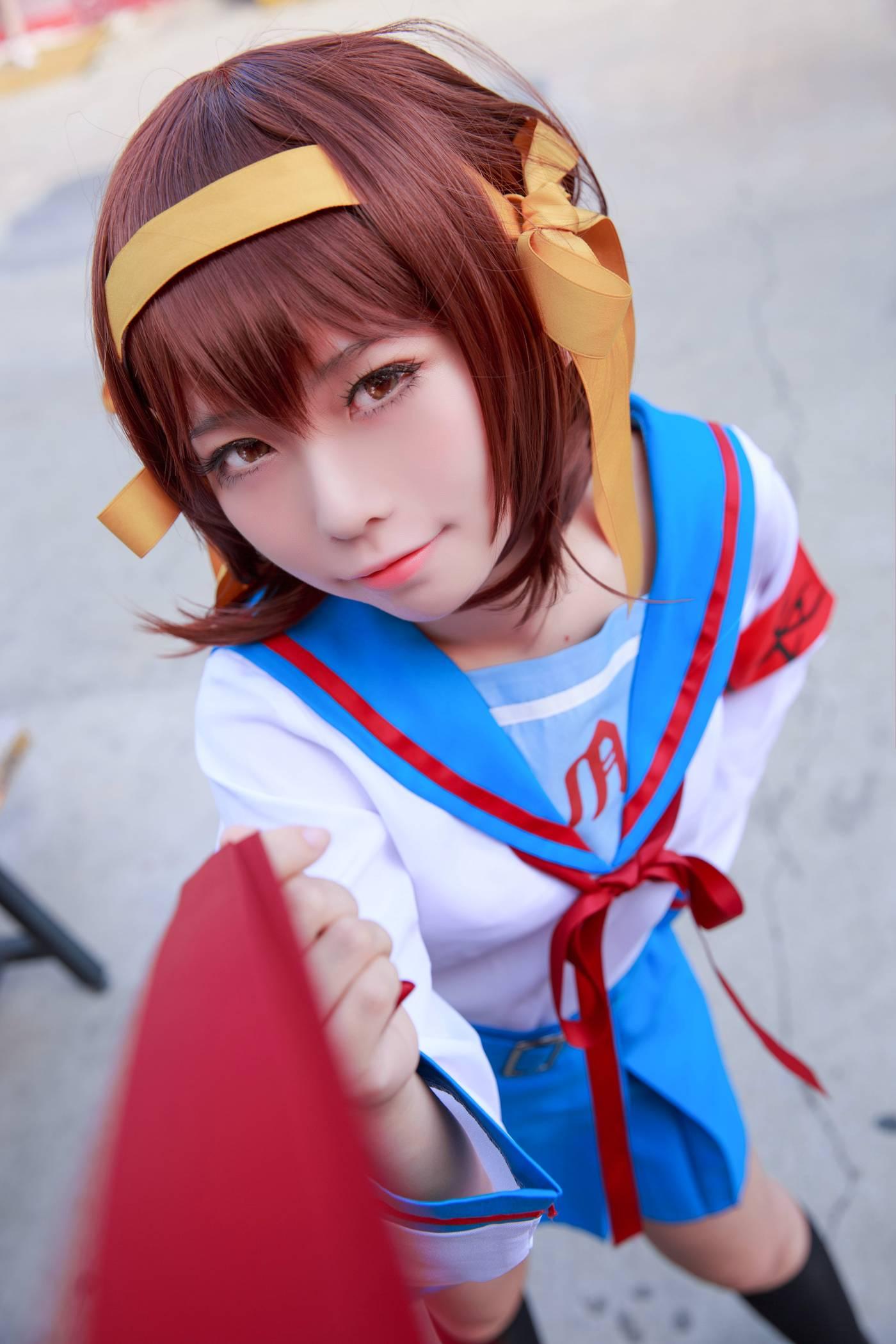 G44不会受伤 – NO.67 凉宫 制服 [20P]插图5
