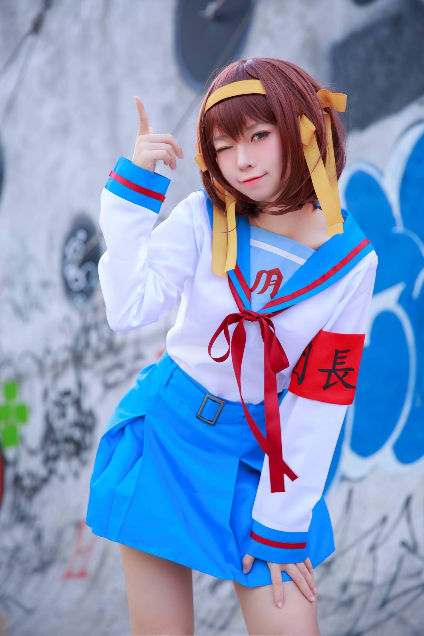 G44不会受伤 – NO.67 凉宫 制服 [20P]插图8
