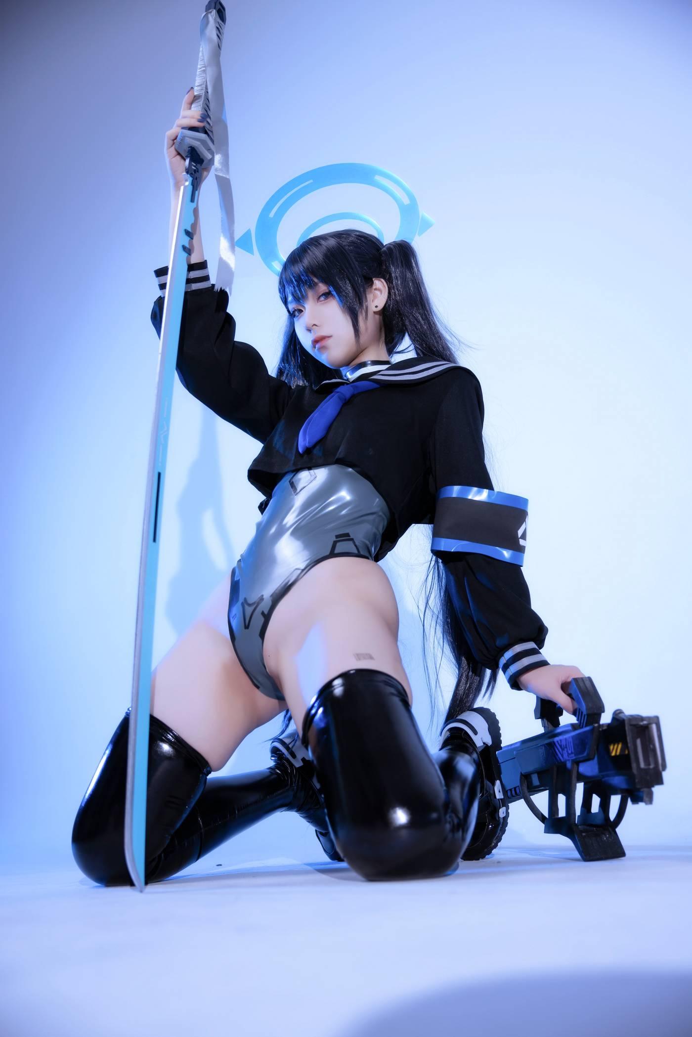 G44不会受伤 – NO.87 碧蓝档案 猫塚响 [30P]插图9