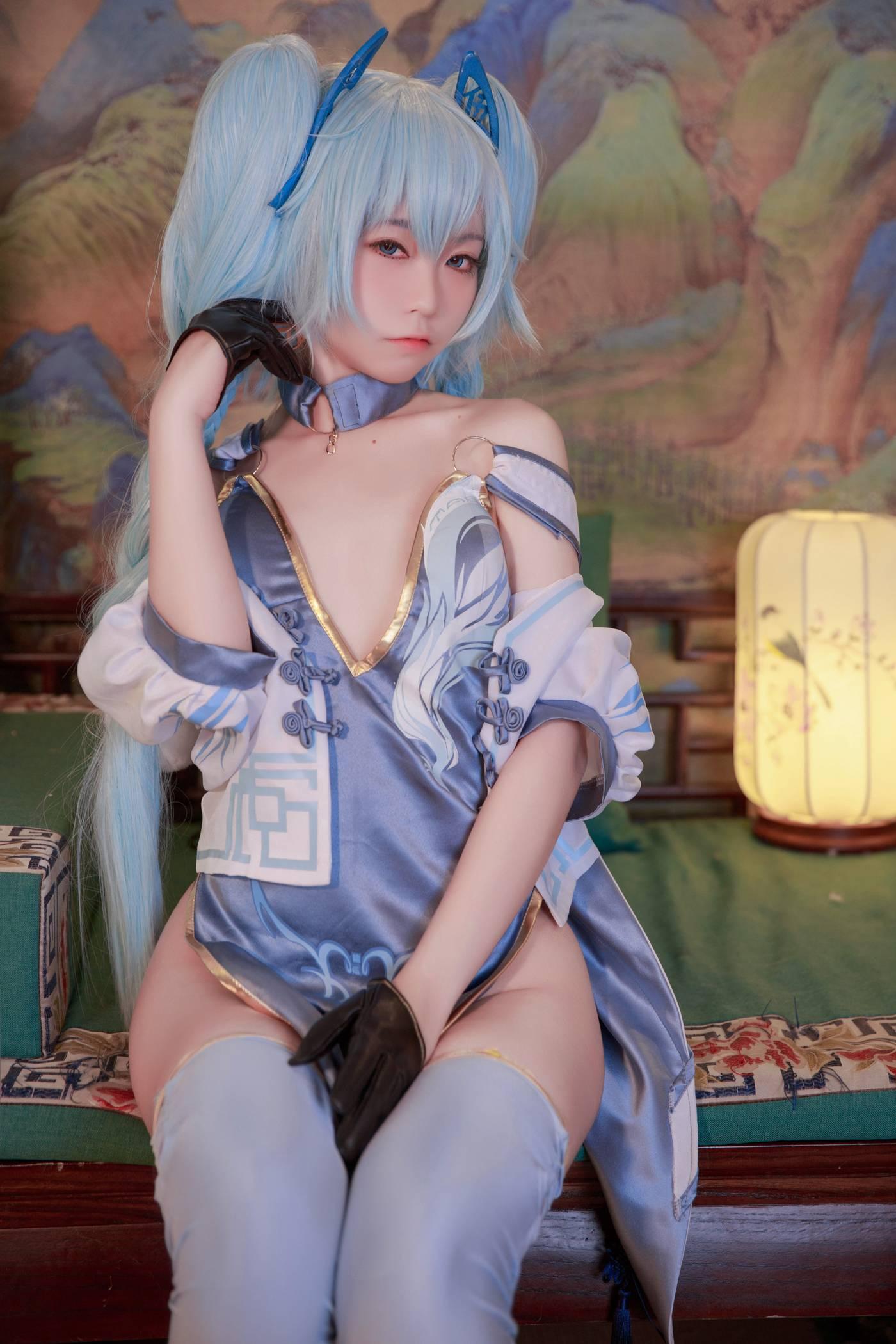 G44不会受伤 – NO.03 pa15旗袍 翠雀媚 [20P]插图8