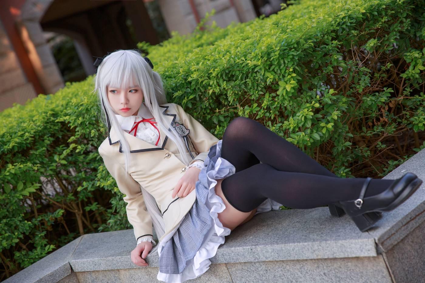 G44不会受伤 – NO.39 雾枝校服 [19P]插图8