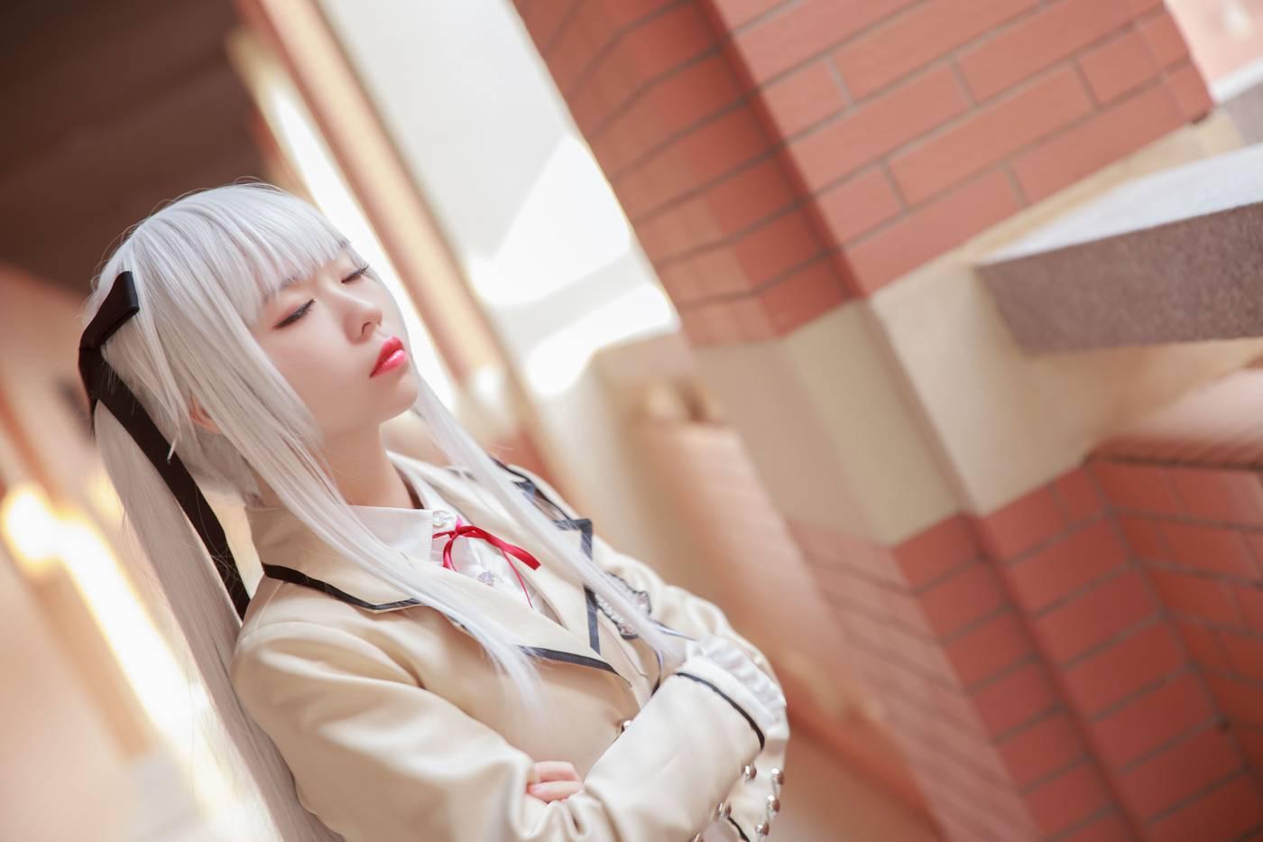 G44不会受伤 – NO.39 雾枝校服 [19P]插图2