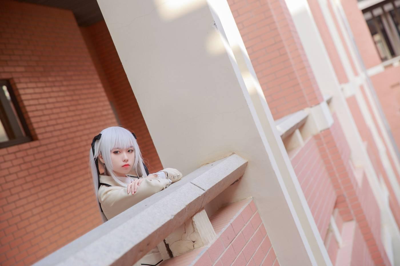 G44不会受伤 – NO.39 雾枝校服 [19P]插图5
