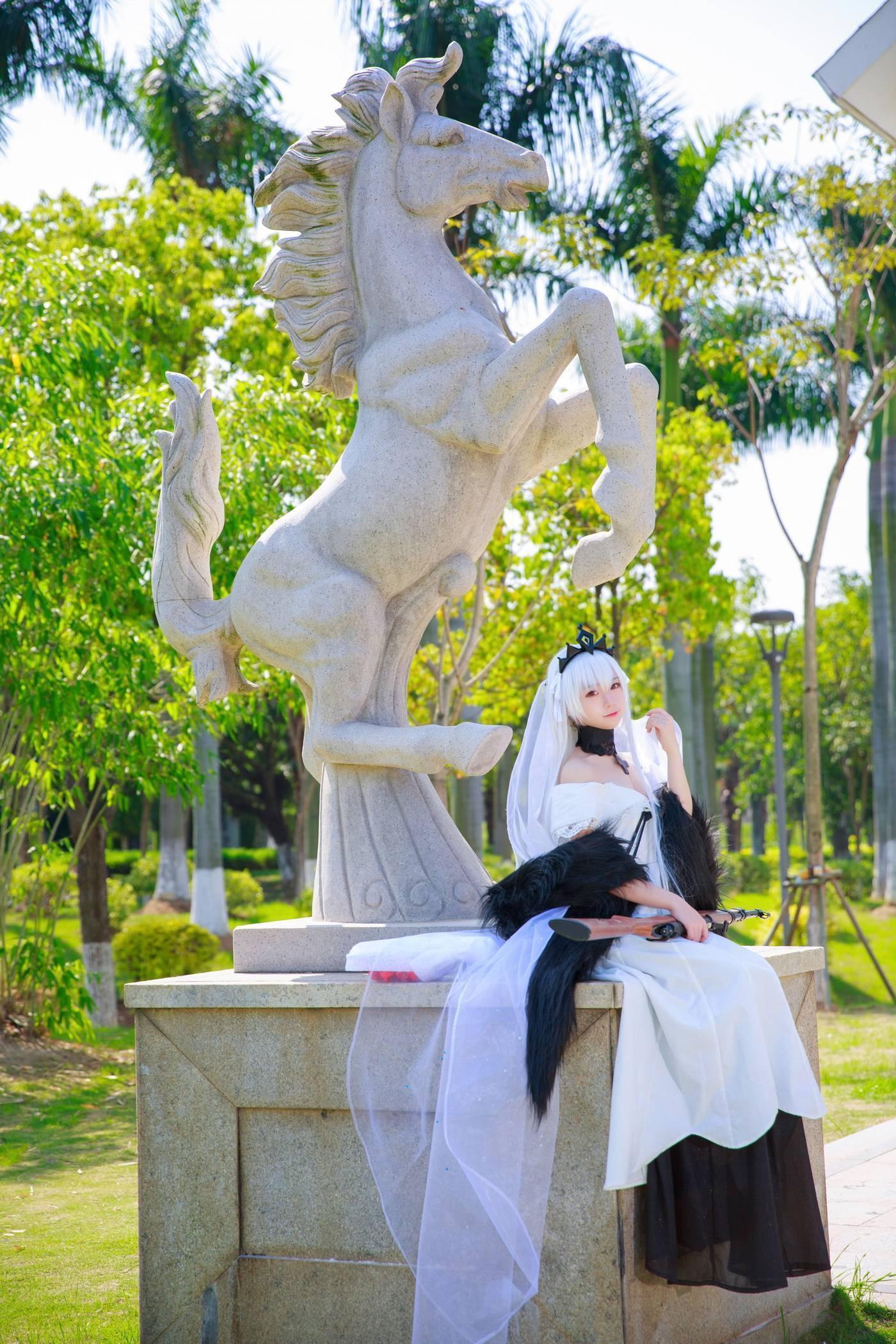 G44不会受伤 – NO.04 G44 98K婚纱 德皇 [25P]插图7