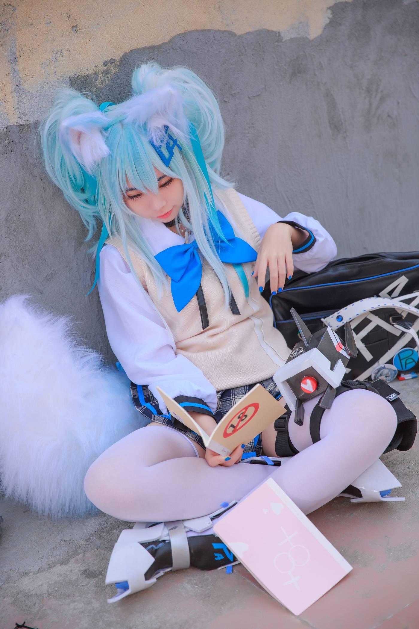 G44不会受伤 – NO.44 少女前线 PA15校服 [33P]插图9