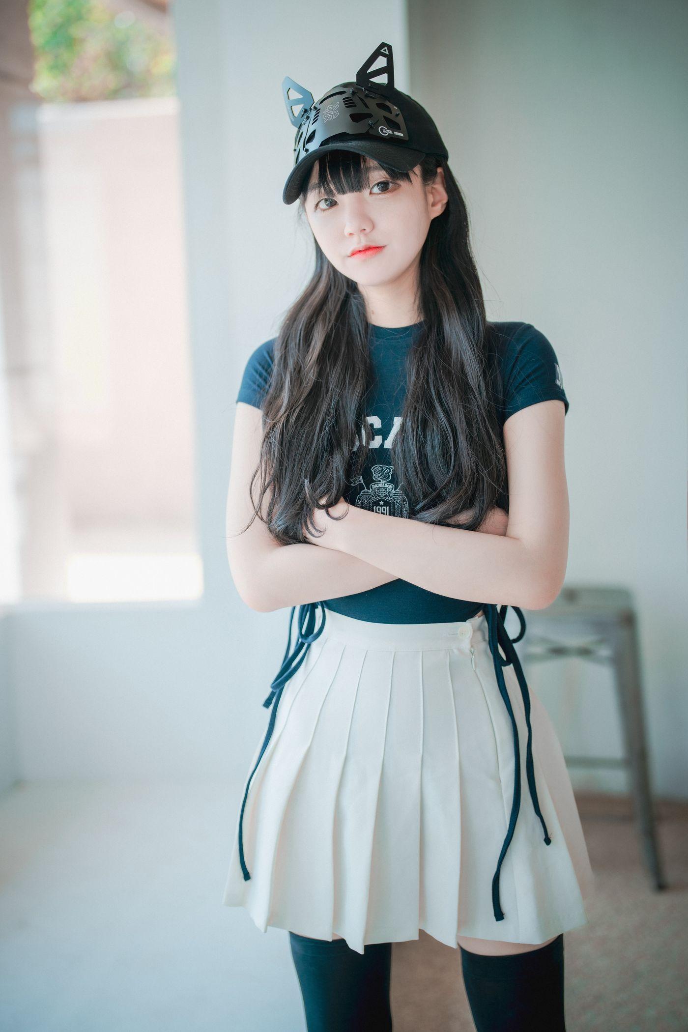 [DJAWA] Classic Athletic Girl in Navy Blue[71P]插图2