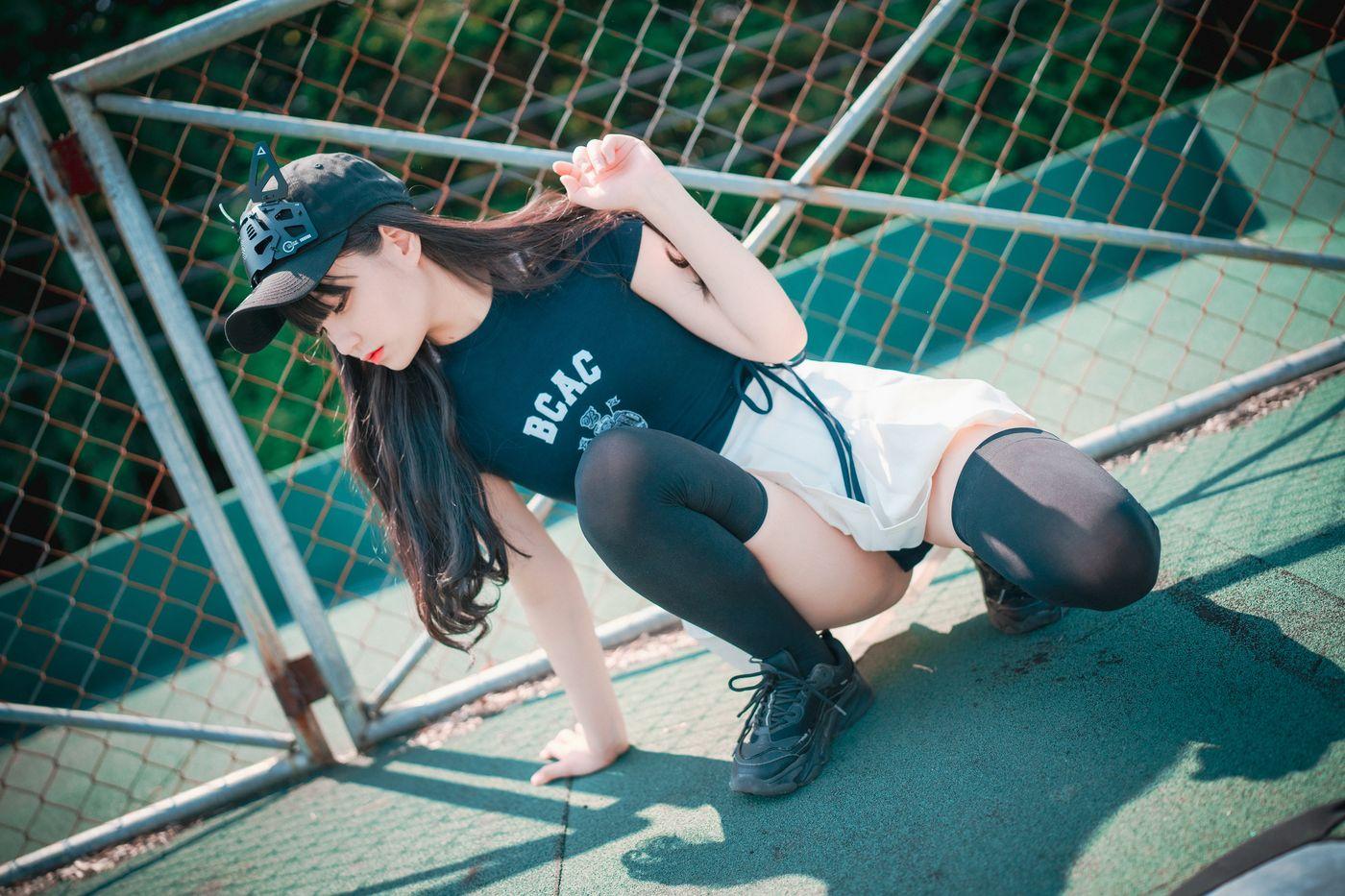[DJAWA] Classic Athletic Girl in Navy Blue[71P]插图4
