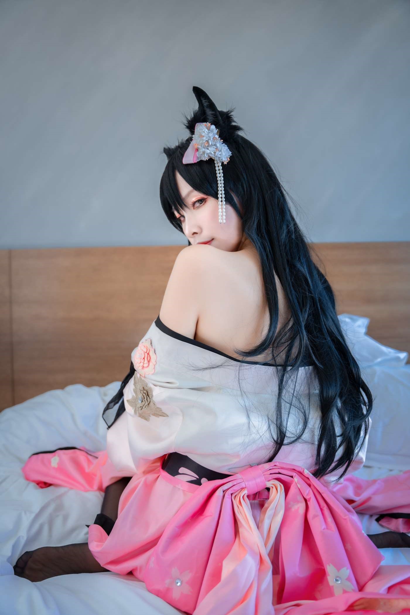 Neko-薇薇 NO.008 爱宕和服 [44P]插图2