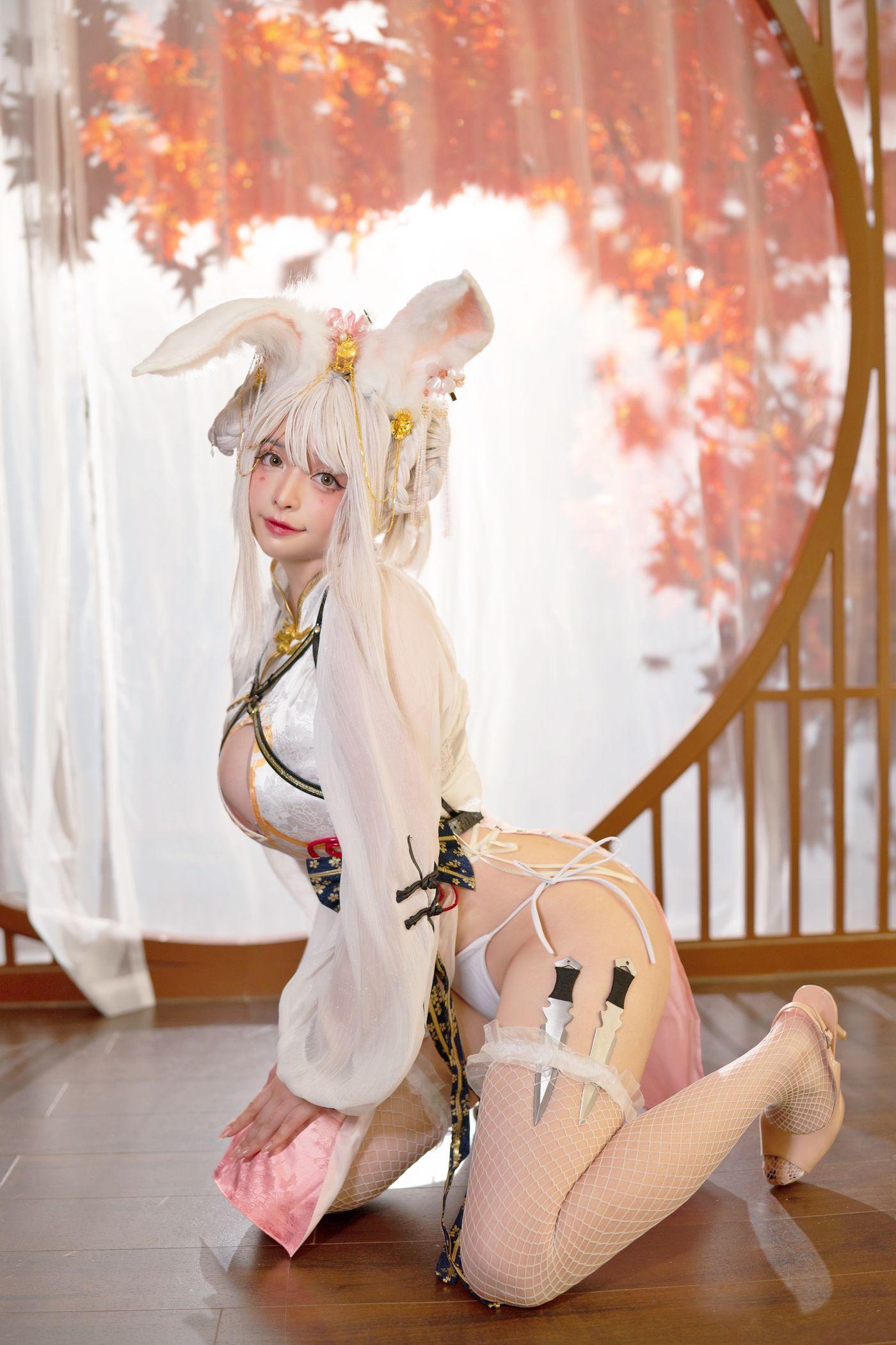 NinJa阿寨寨 NO.005 肉肉大白兔 [34P]插图5