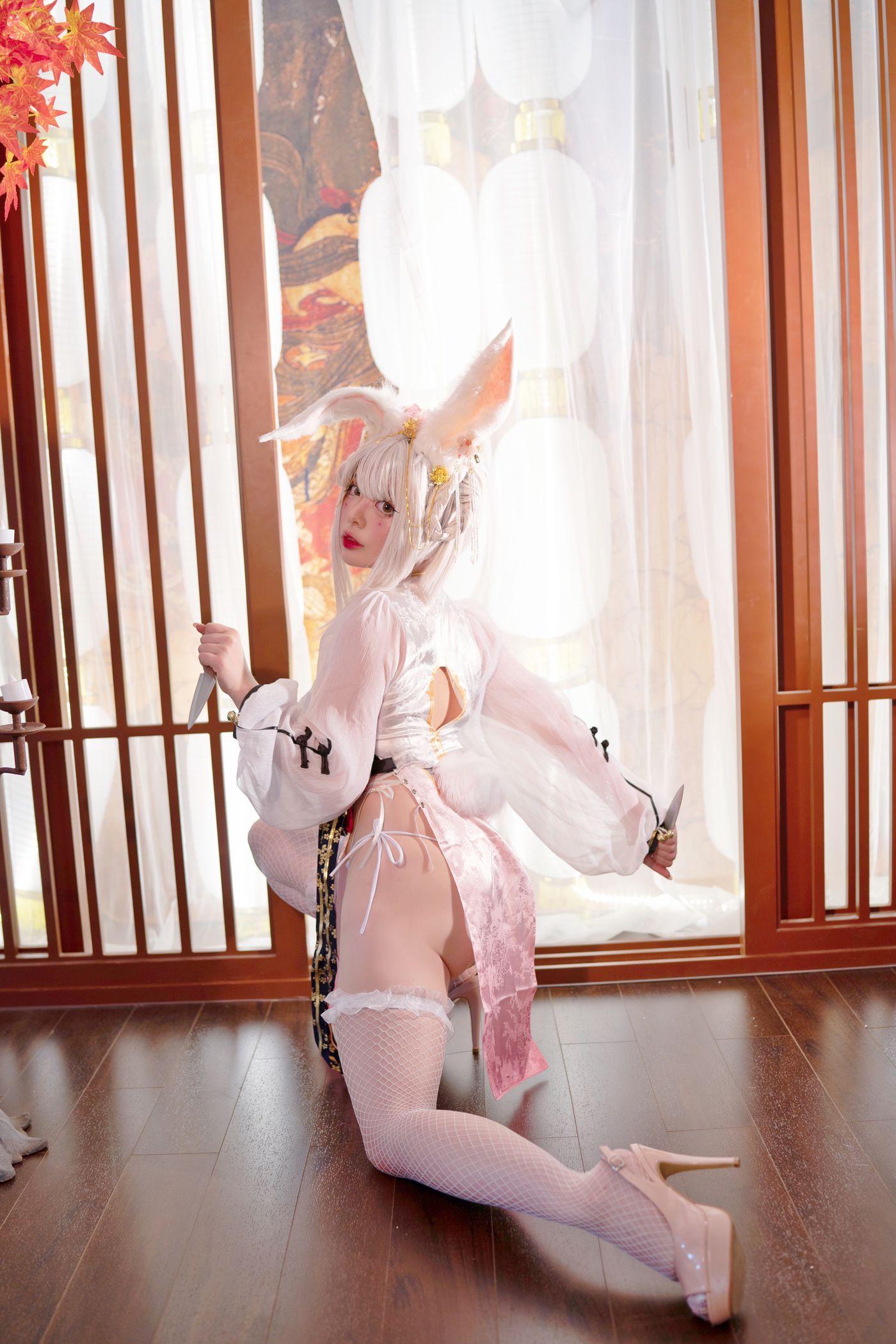 NinJa阿寨寨 NO.005 肉肉大白兔 [34P]插图6