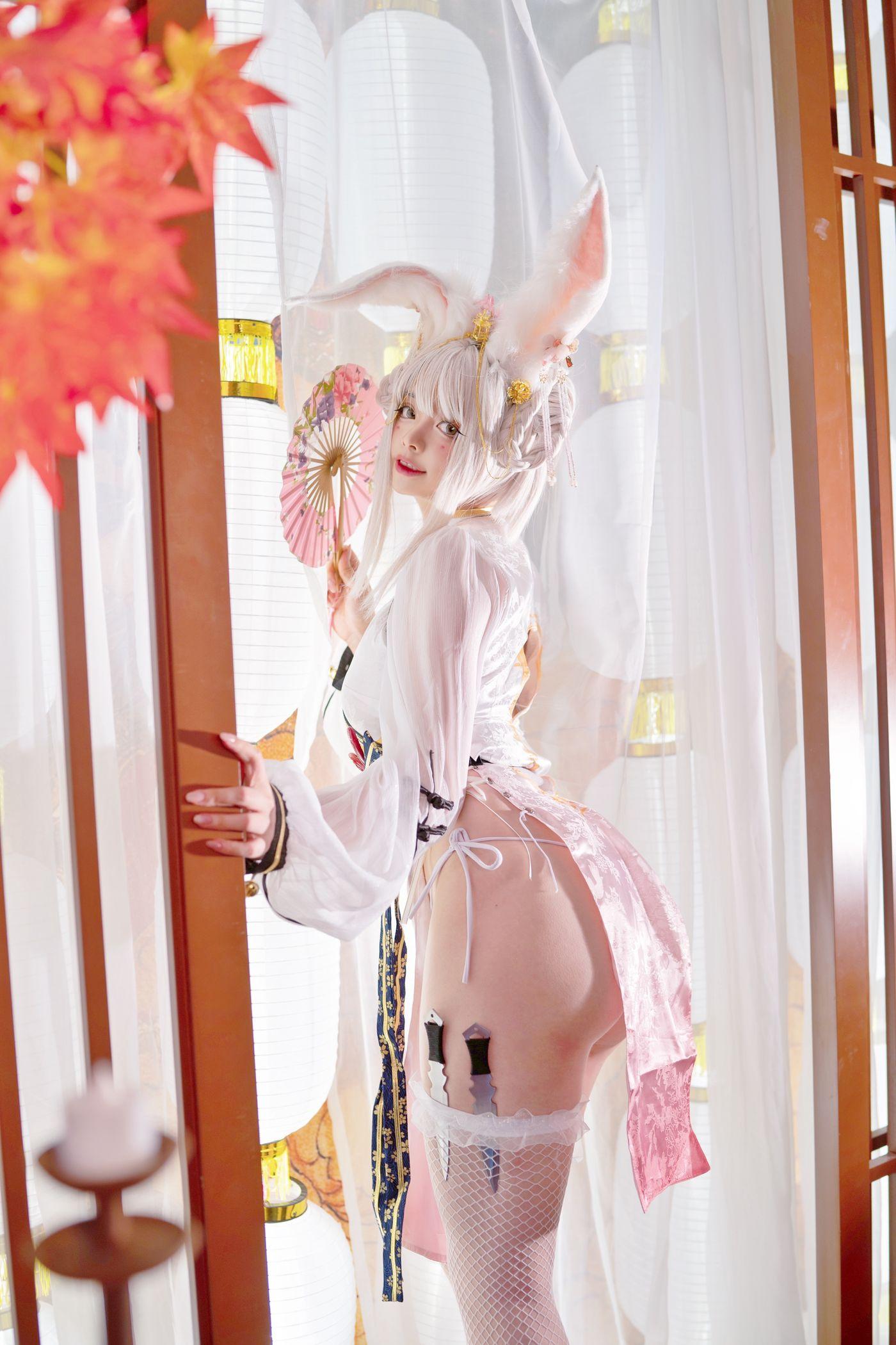 NinJa阿寨寨 NO.005 肉肉大白兔 [34P]插图9