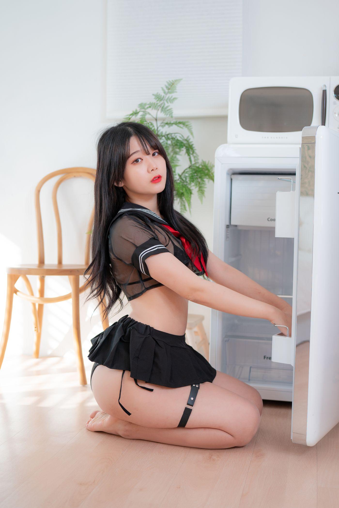 Zia (지아)  NO.009 CreamSoda White Cat [77P]插图4