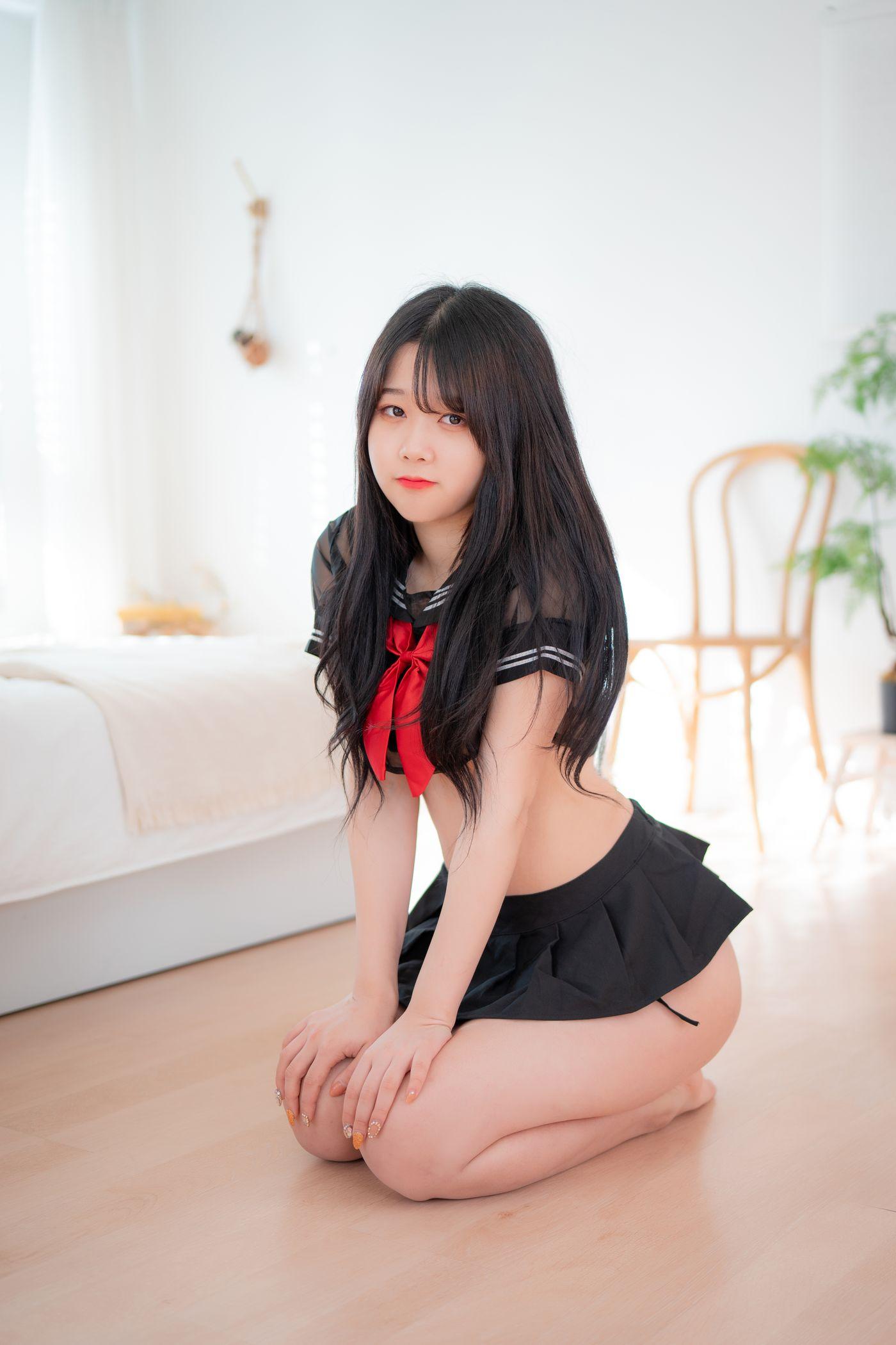 Zia (지아)  NO.009 CreamSoda White Cat [77P]插图5