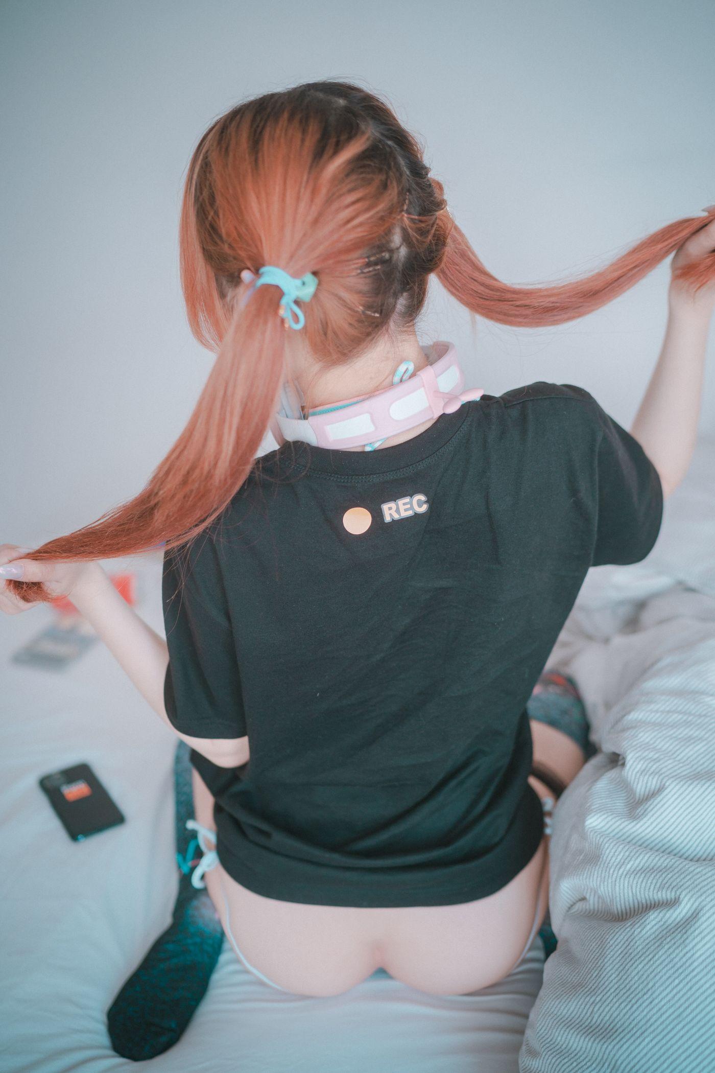Zia (지아)  NO.020 DJAWA Photo Porn Hub Girl (Black ver) [53P]插图9