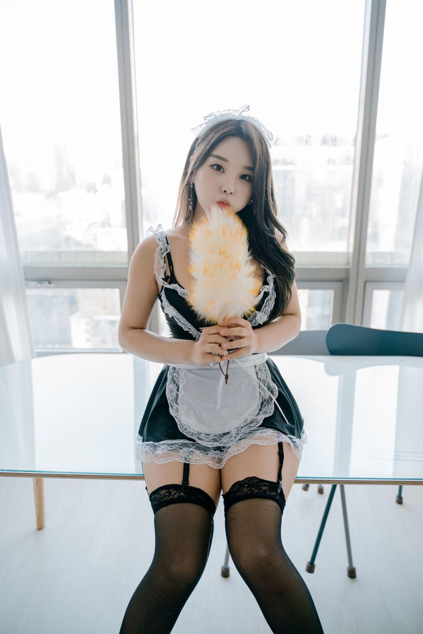 Zzyuri (쮸리) NO.016 [SAINT Photolife] Vol.9 Maid [46P]插图6