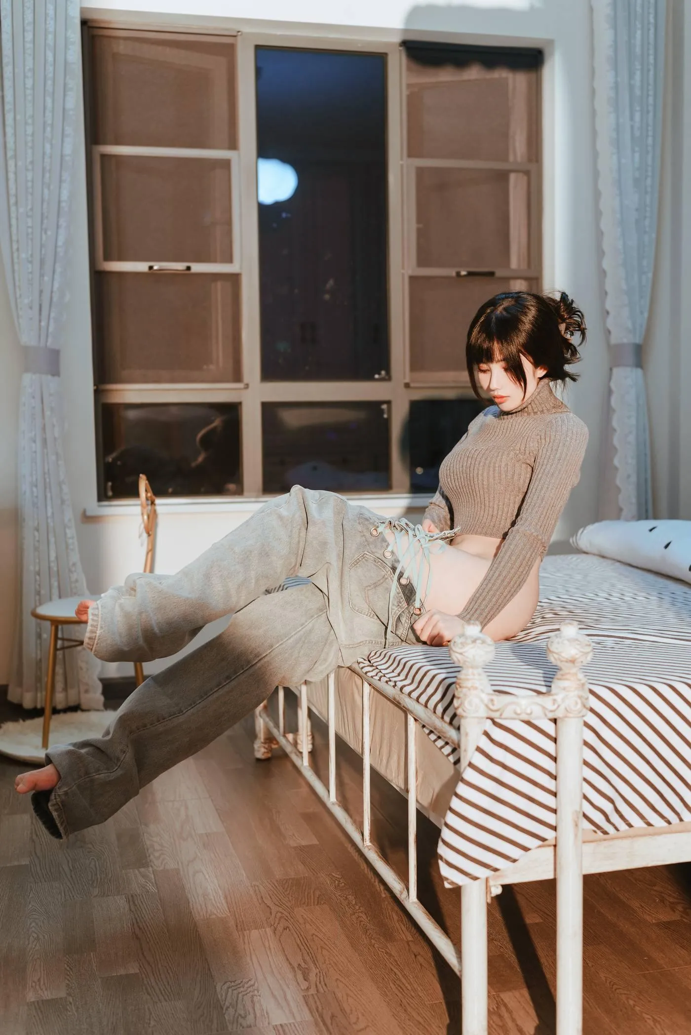 rioko凉凉子 NO.078 吉他妹妹2.0 [40P]插图