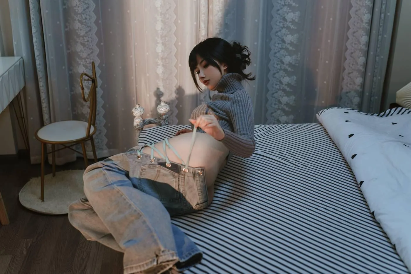 rioko凉凉子 NO.078 吉他妹妹2.0 [40P]插图2