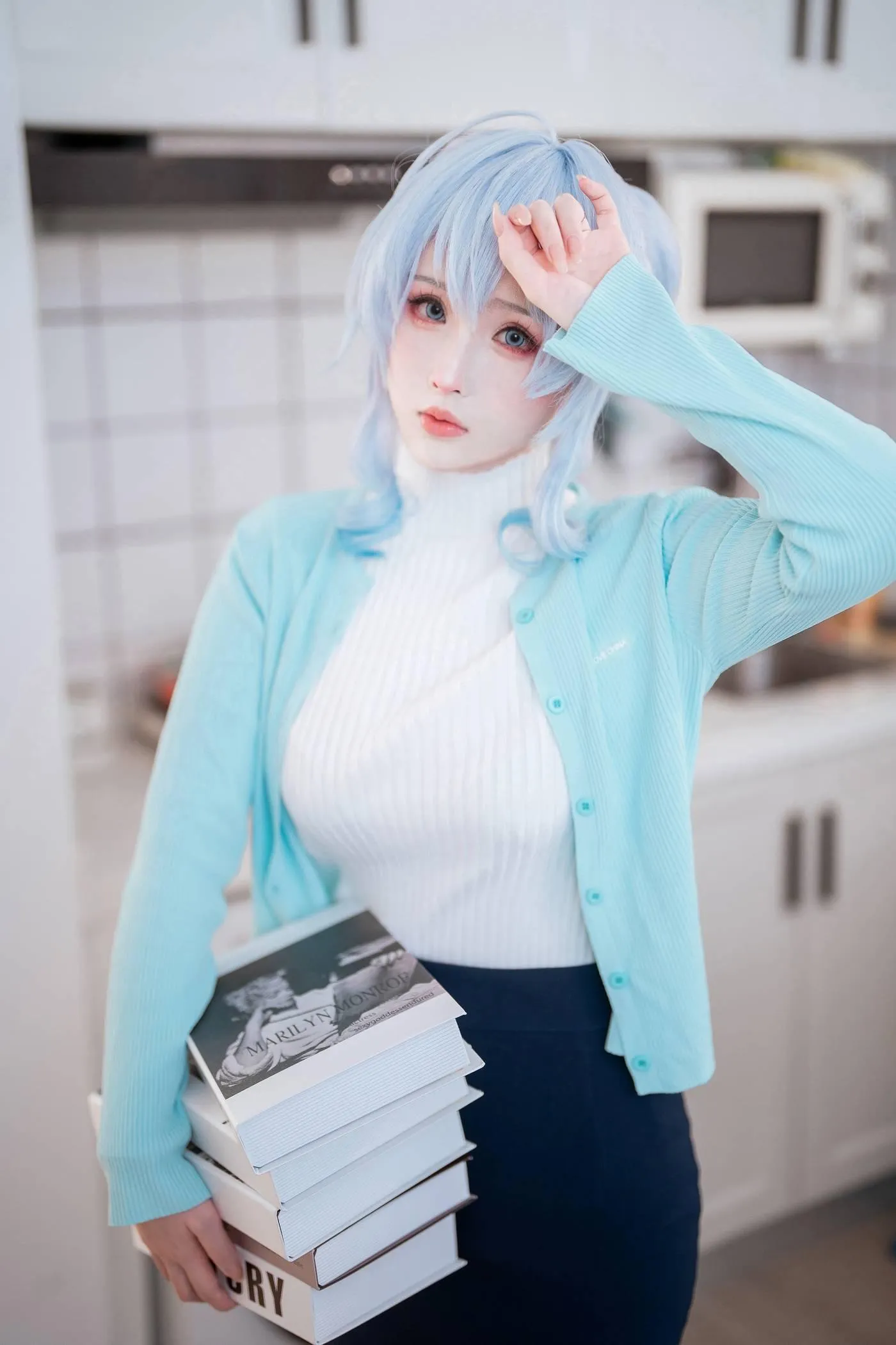 rioko凉凉子 NO.099 雪女-图包[65P]插图1