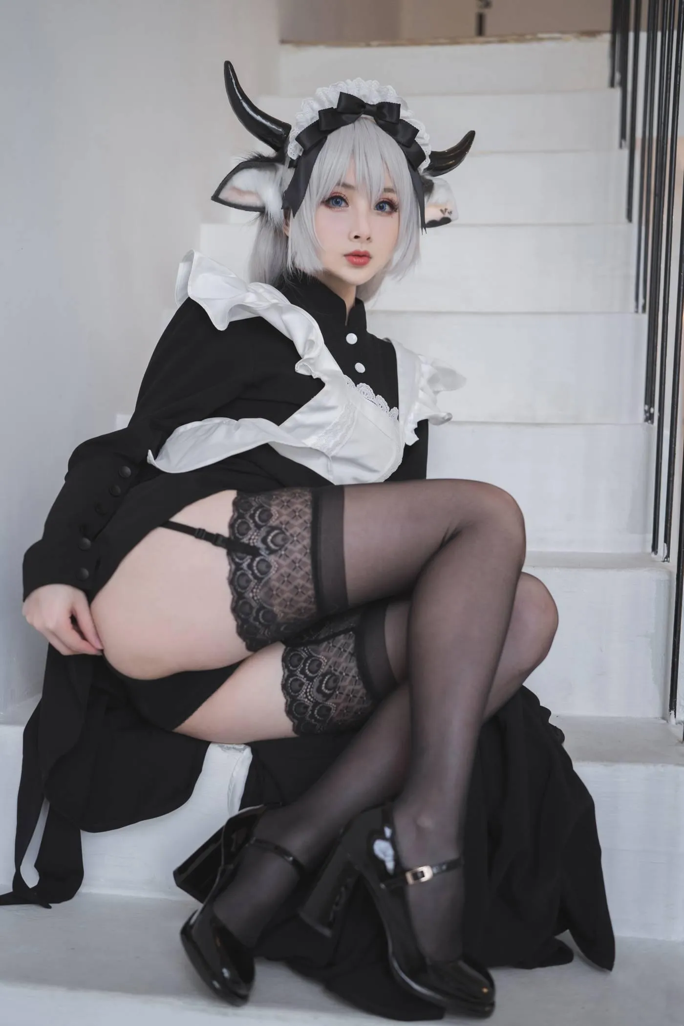 rioko凉凉子 NO.063 贴心的牛奶女仆[45P]插图8