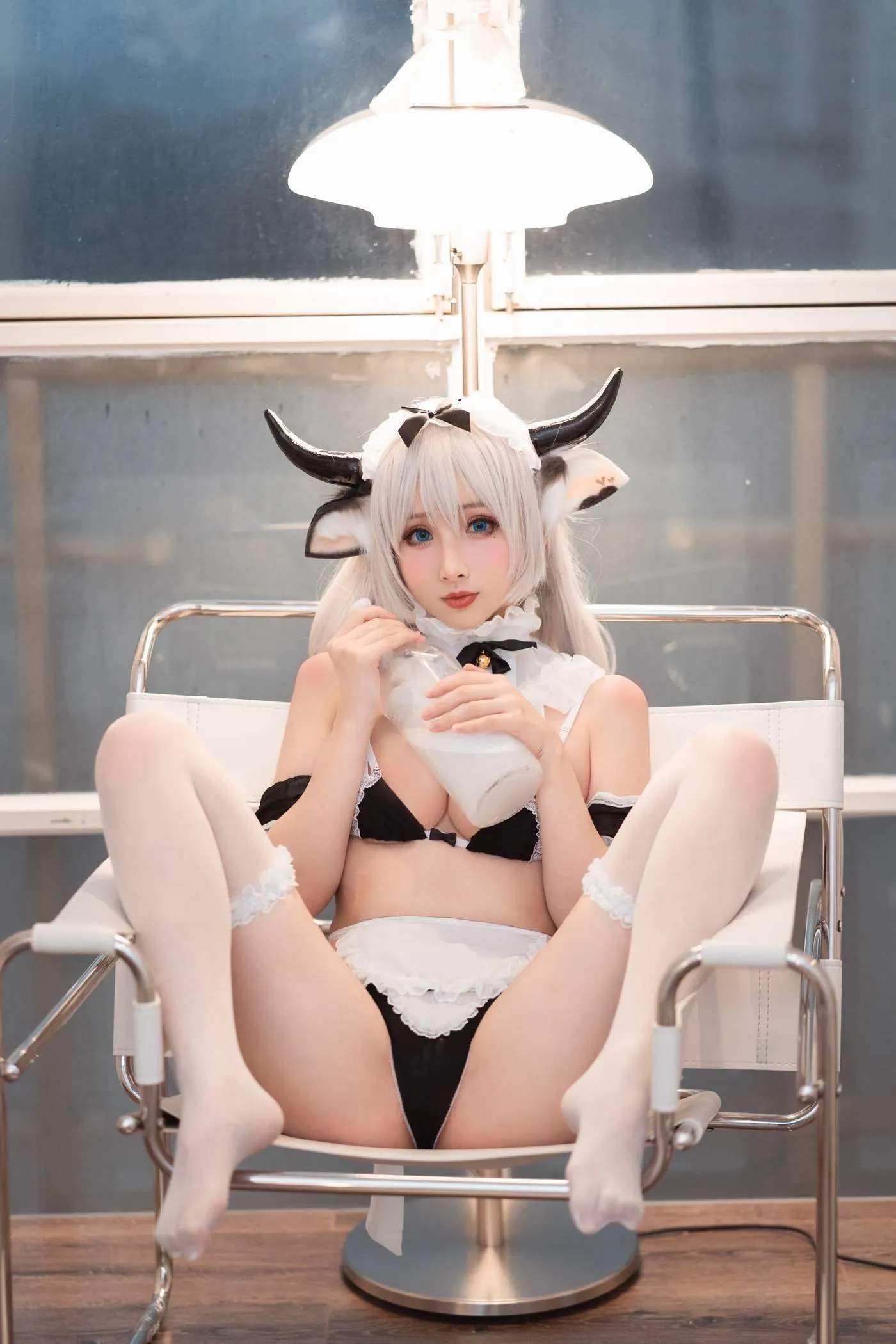 rioko凉凉子 NO.063 贴心的牛奶女仆[45P]插图1