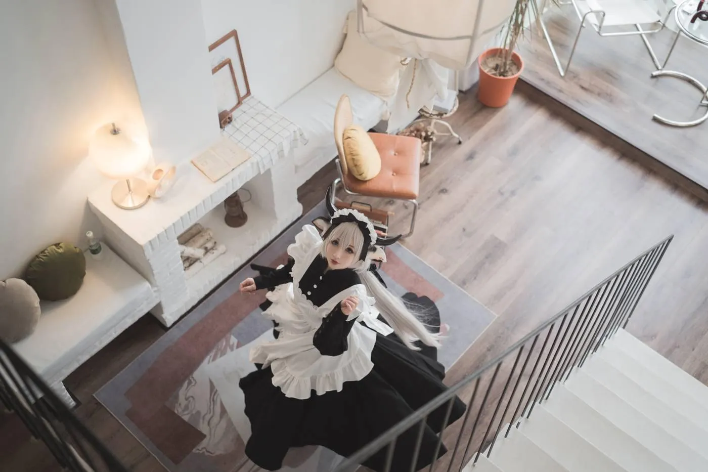 rioko凉凉子 NO.063 贴心的牛奶女仆[45P]插图3