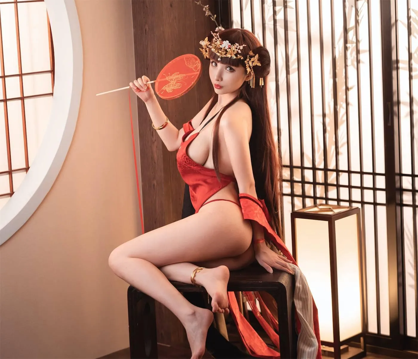 rioko凉凉子 NO.041 逸仙凤冠霞帔 [29P]插图5