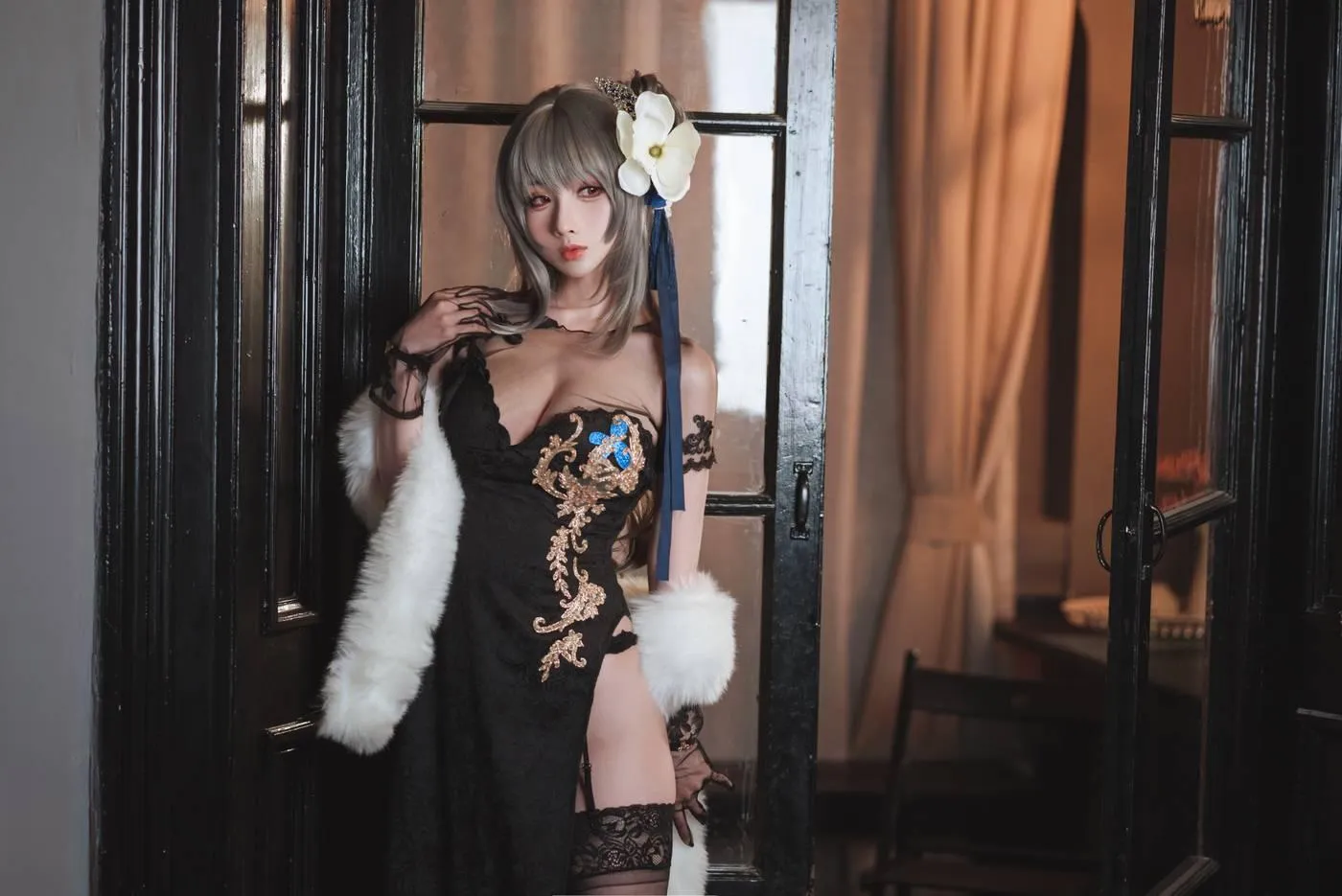 rioko凉凉子 NO.066 瑰丽的执勤人-图[30P]插图7