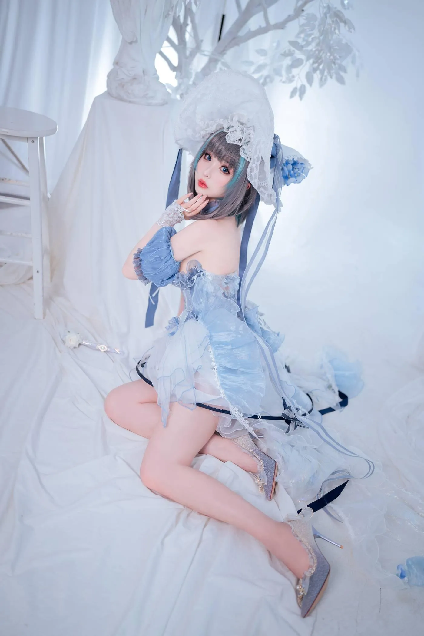 rioko凉凉子 NO.100 柴郡冰雪公主 -正片[30P]插图4