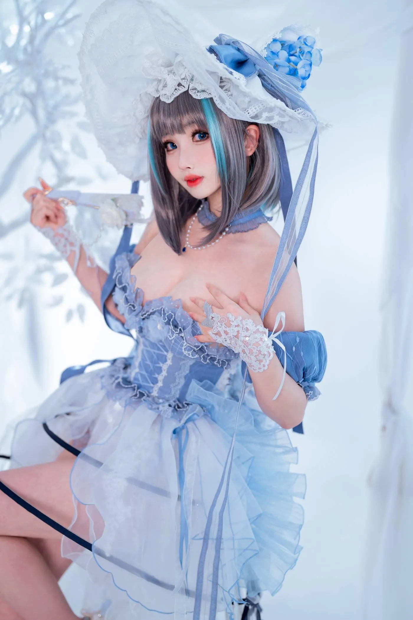 rioko凉凉子 NO.100 柴郡冰雪公主 -正片[30P]插图4