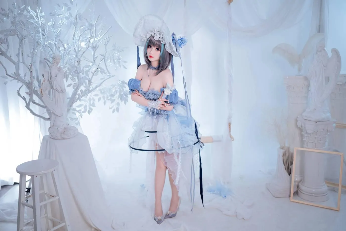 rioko凉凉子 NO.100 柴郡冰雪公主 -正片[30P]插图8