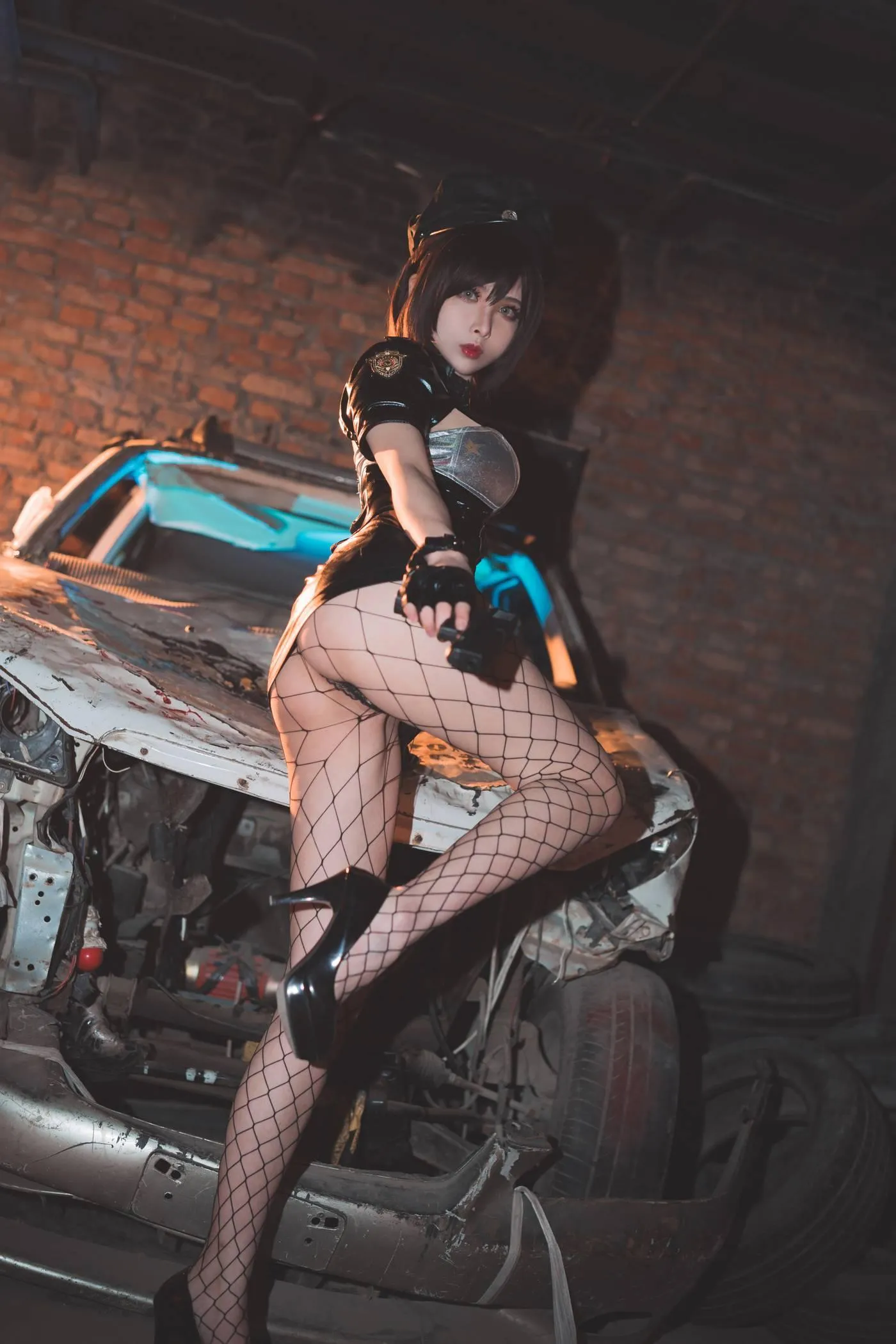 rioko凉凉子 NO.035 实习警察 [20P]插图3