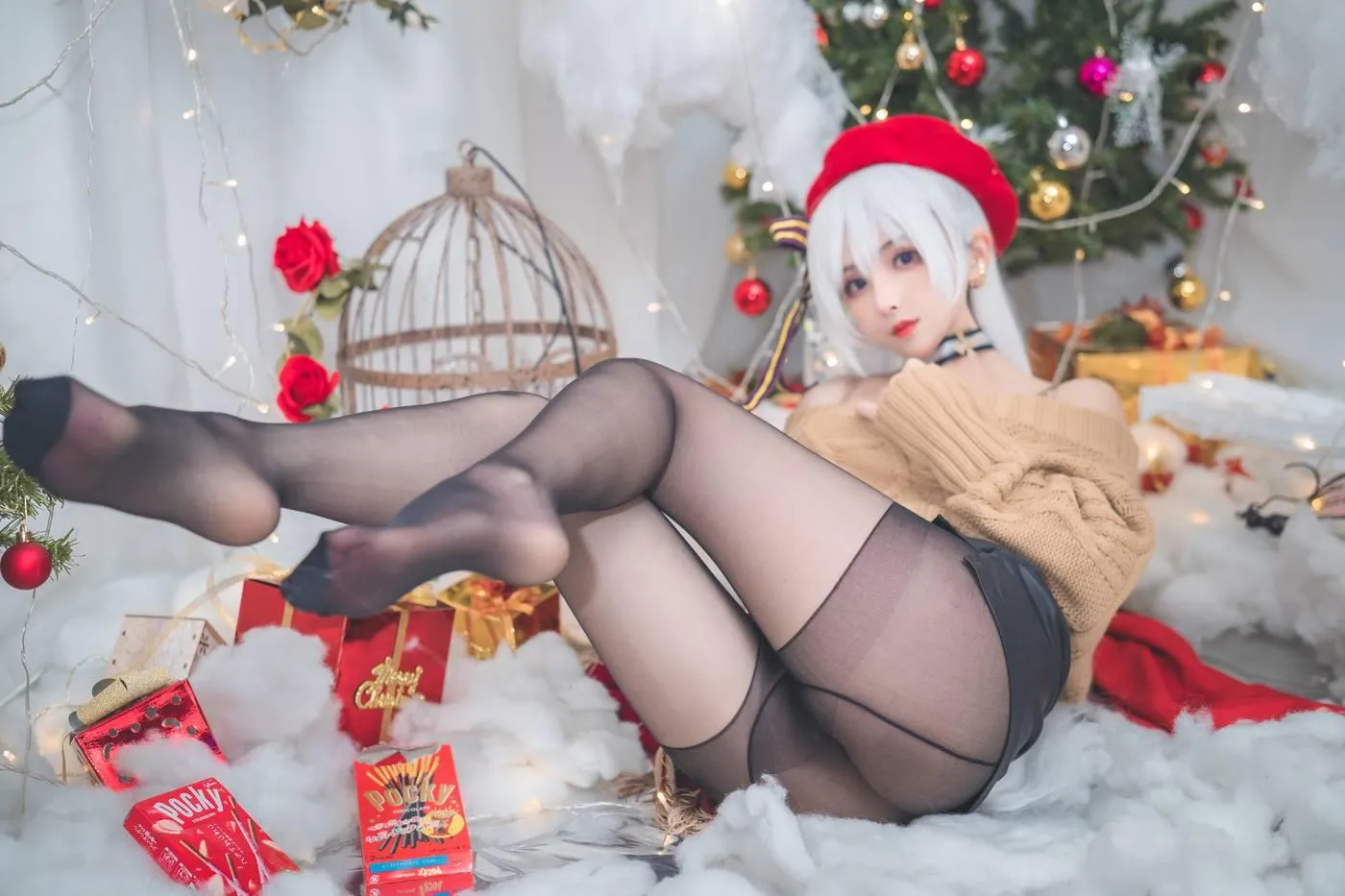 rioko凉凉子 NO.030 圣诞贝尔法斯特 [24P]插图7
