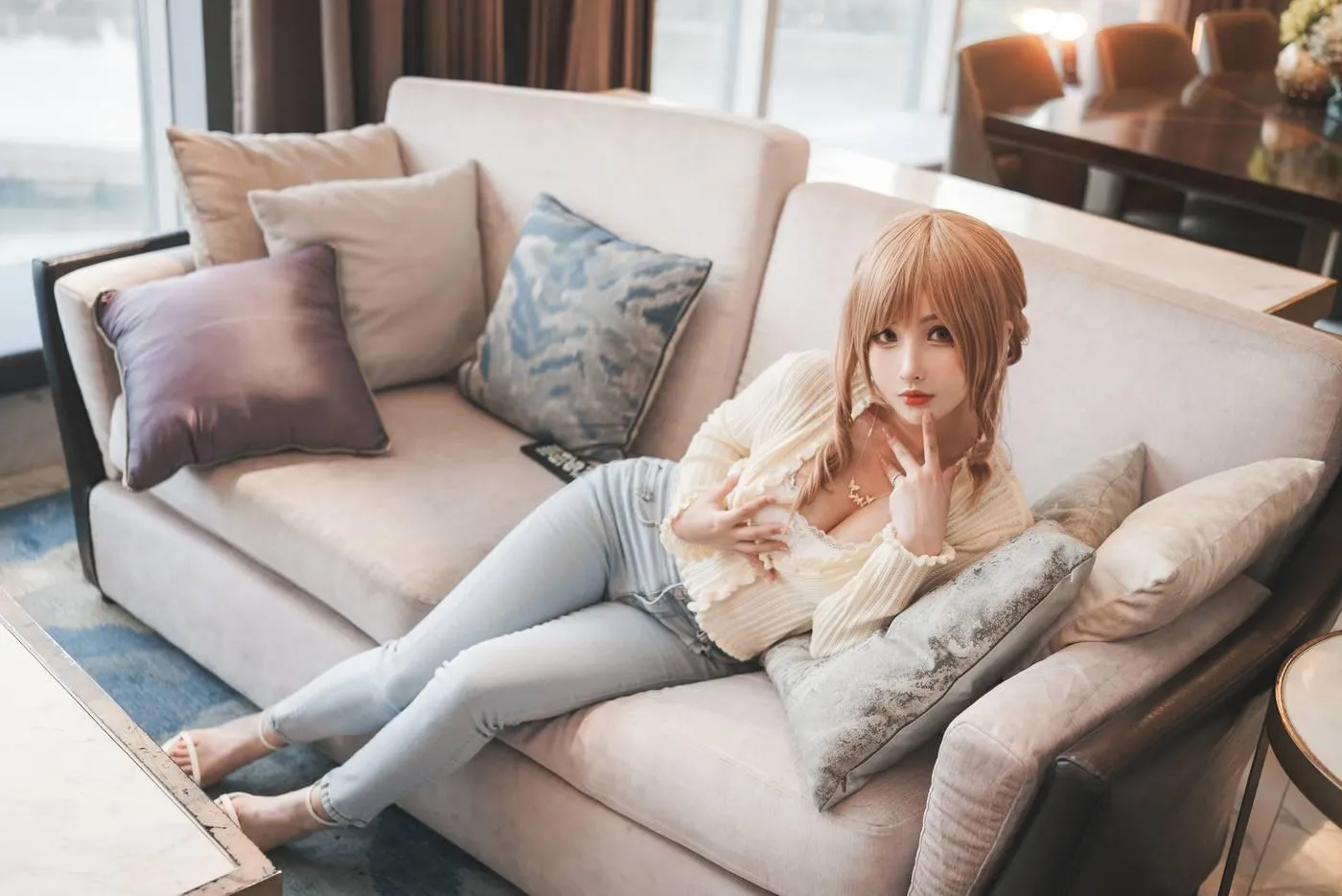 rioko凉凉子 NO.106 兔女郎人妻 下班后视图[30P]插图7