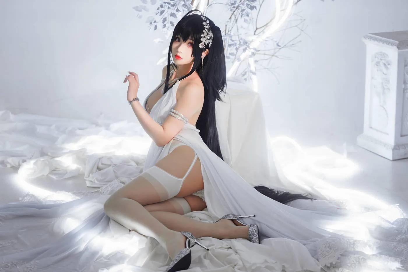 rioko凉凉子 NO.077 大凤花嫁 [30P]插图7