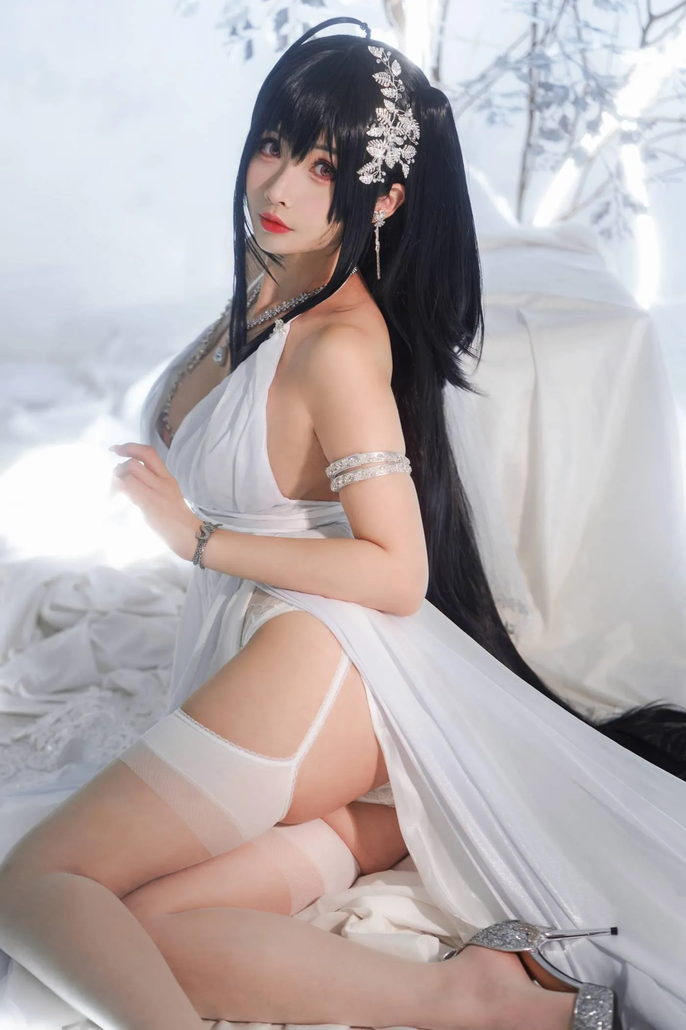 rioko凉凉子 NO.077 大凤花嫁 [30P]插图8
