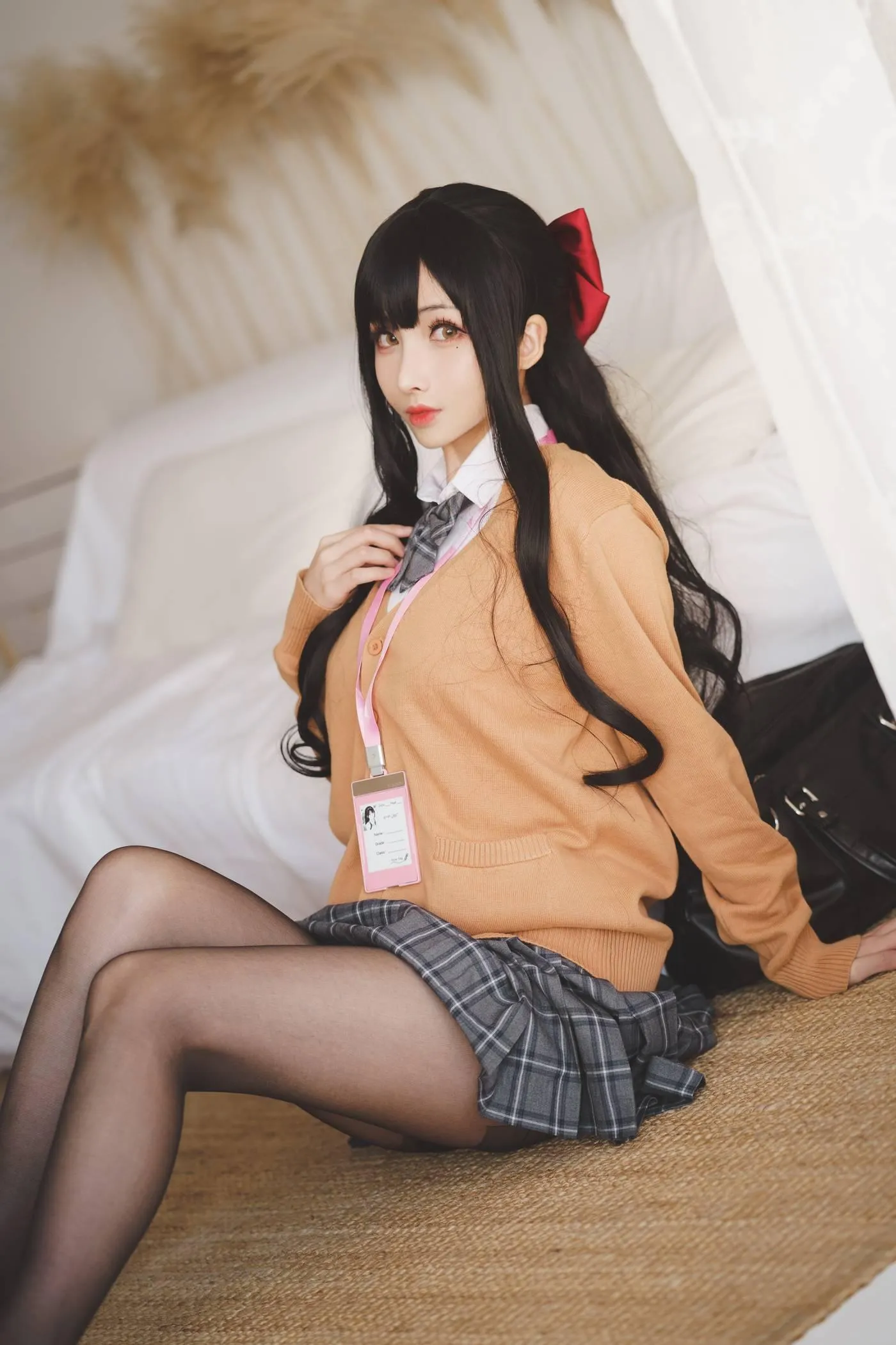 rioko凉凉子 NO.055 放课后的学姐-正片[40P]插图2