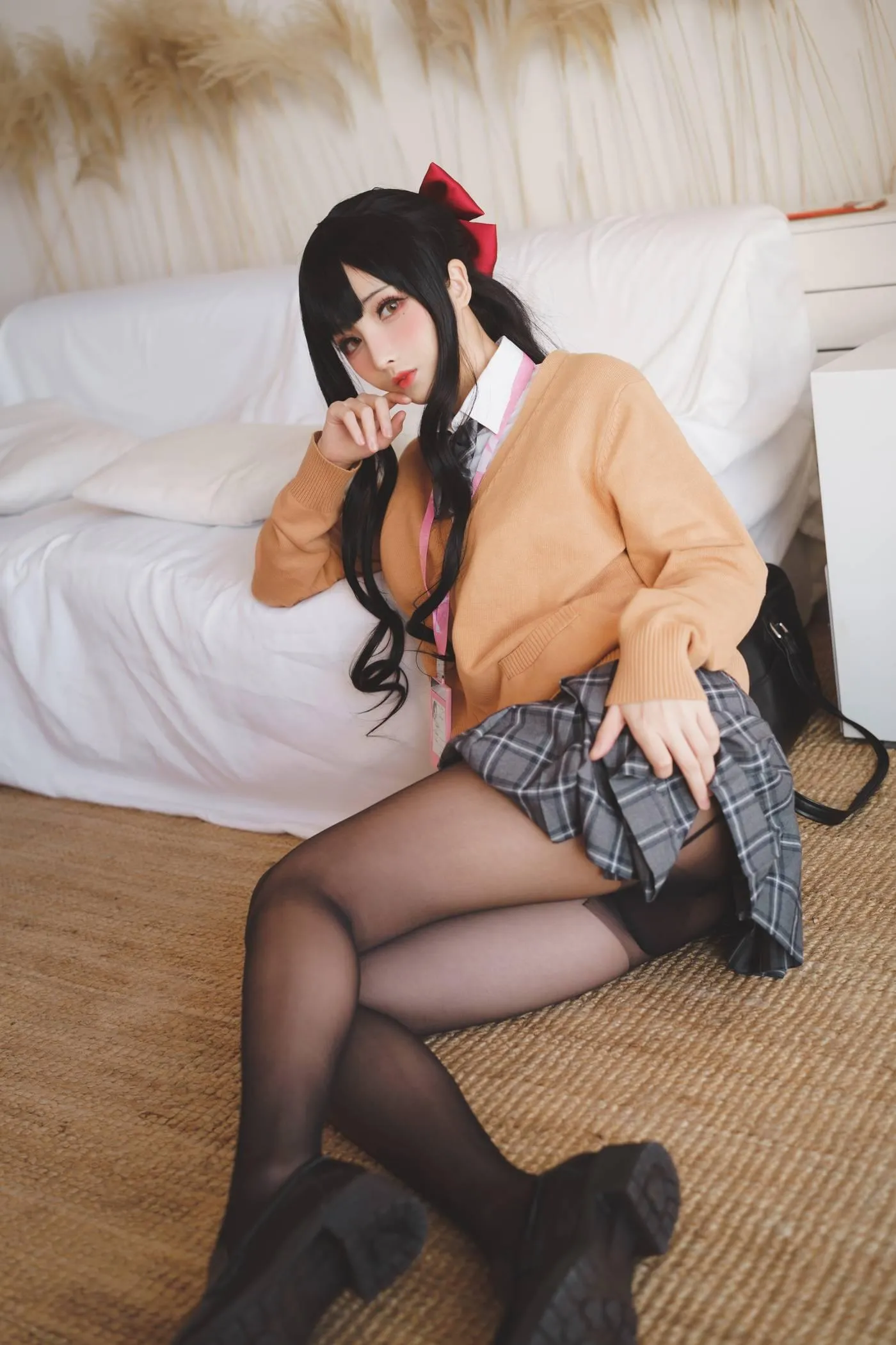 rioko凉凉子 NO.055 放课后的学姐-正片[40P]插图8