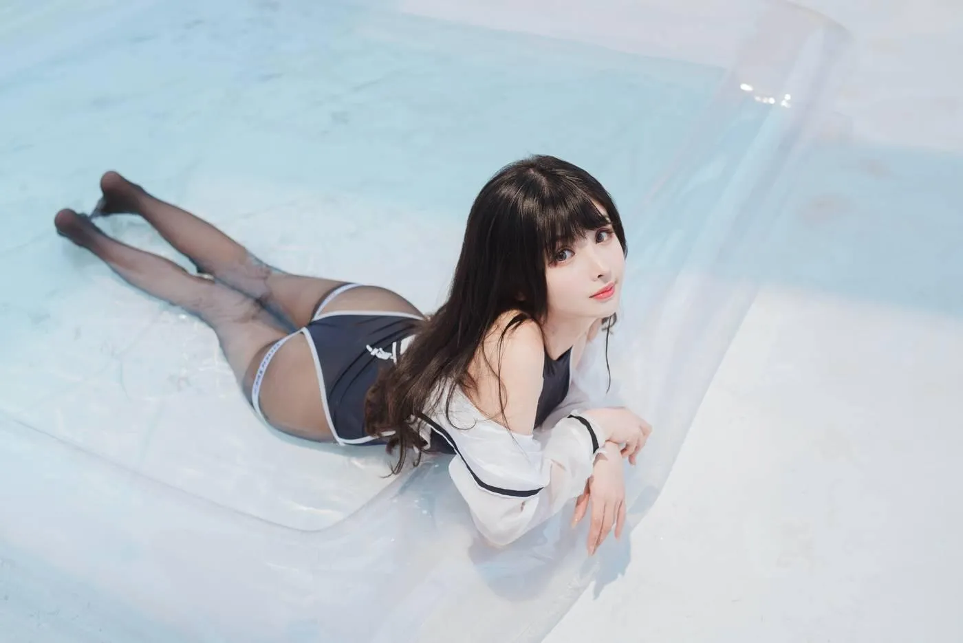 rioko凉凉子 NO.071 天台竞泳[30P]插图4