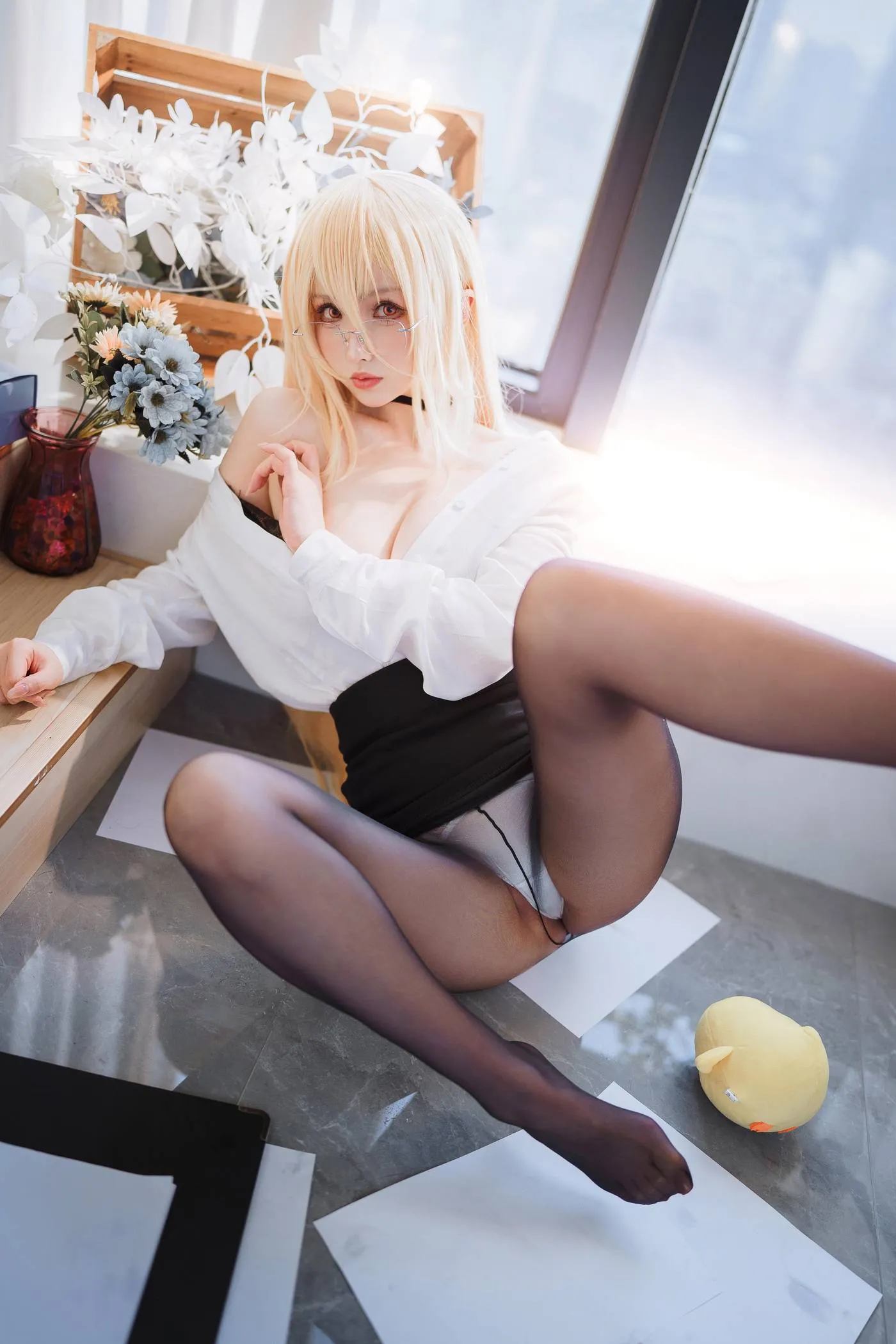 rioko凉凉子 NO.112 办公室的意外[31P]插图9