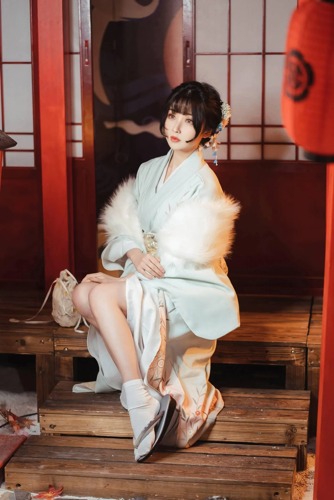 rioko凉凉子 NO.080《年上の韵》温泉旅行 -正片[20P]插图4