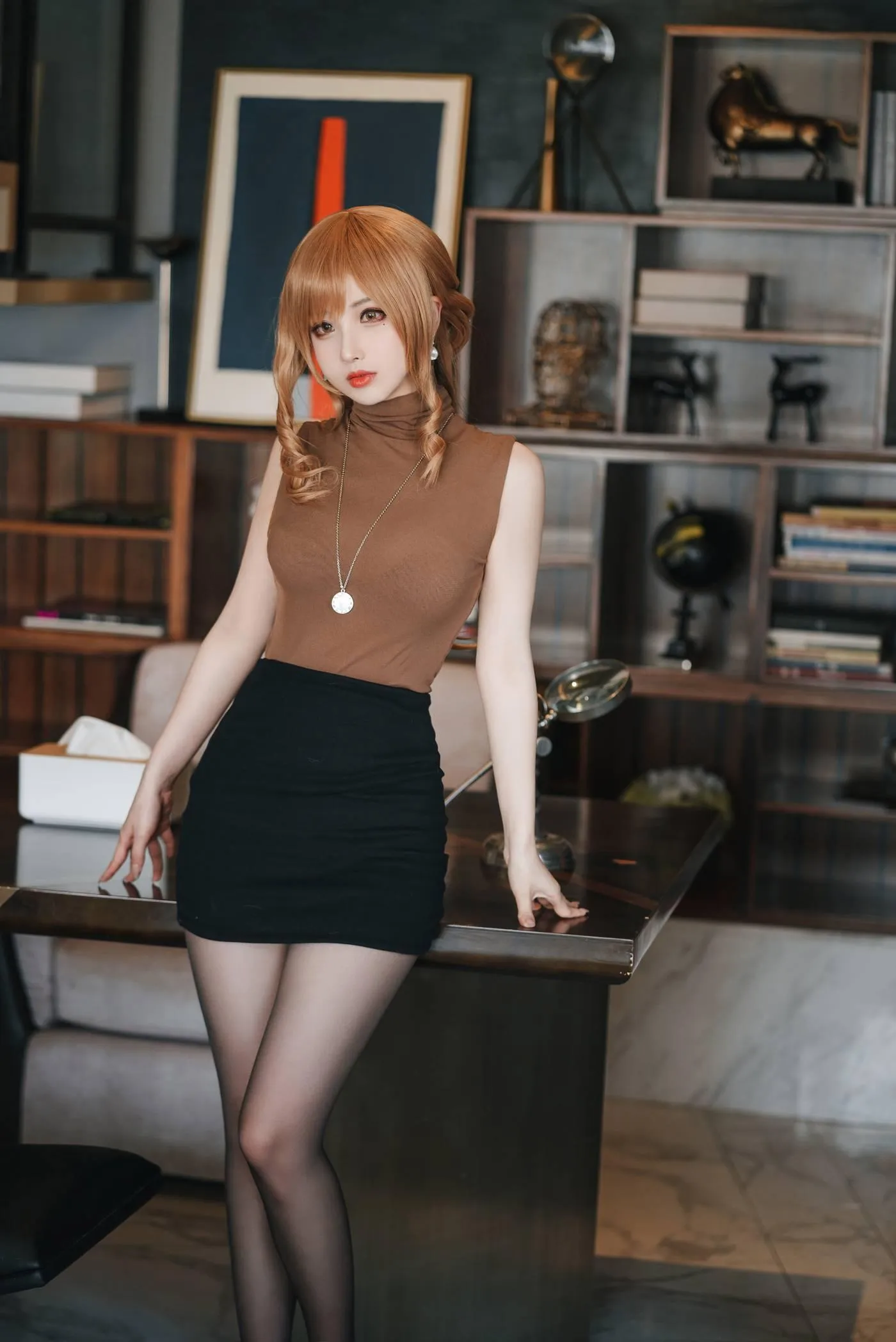 rioko凉凉子 NO.098 人妻的一天-公司篇 [30P]插图2