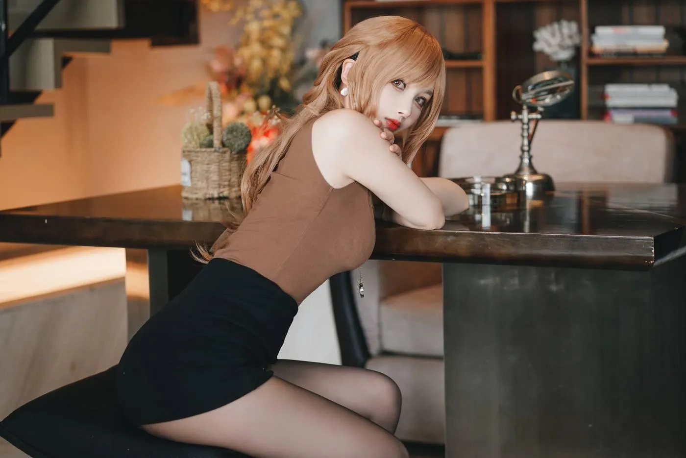 rioko凉凉子 NO.098 人妻的一天-公司篇 [30P]插图7