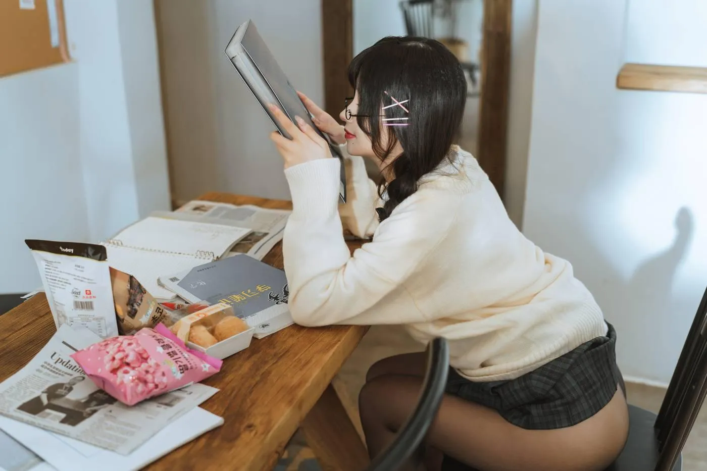 rioko凉凉子 NO.110 关于我的青梅竹马是痴女这件事[55P]插图6