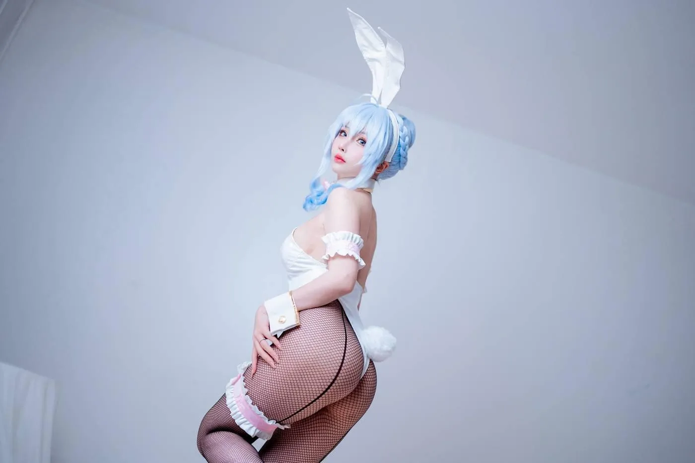 rioko凉凉子 NO.108 雪女兔女郎 [25P]插图