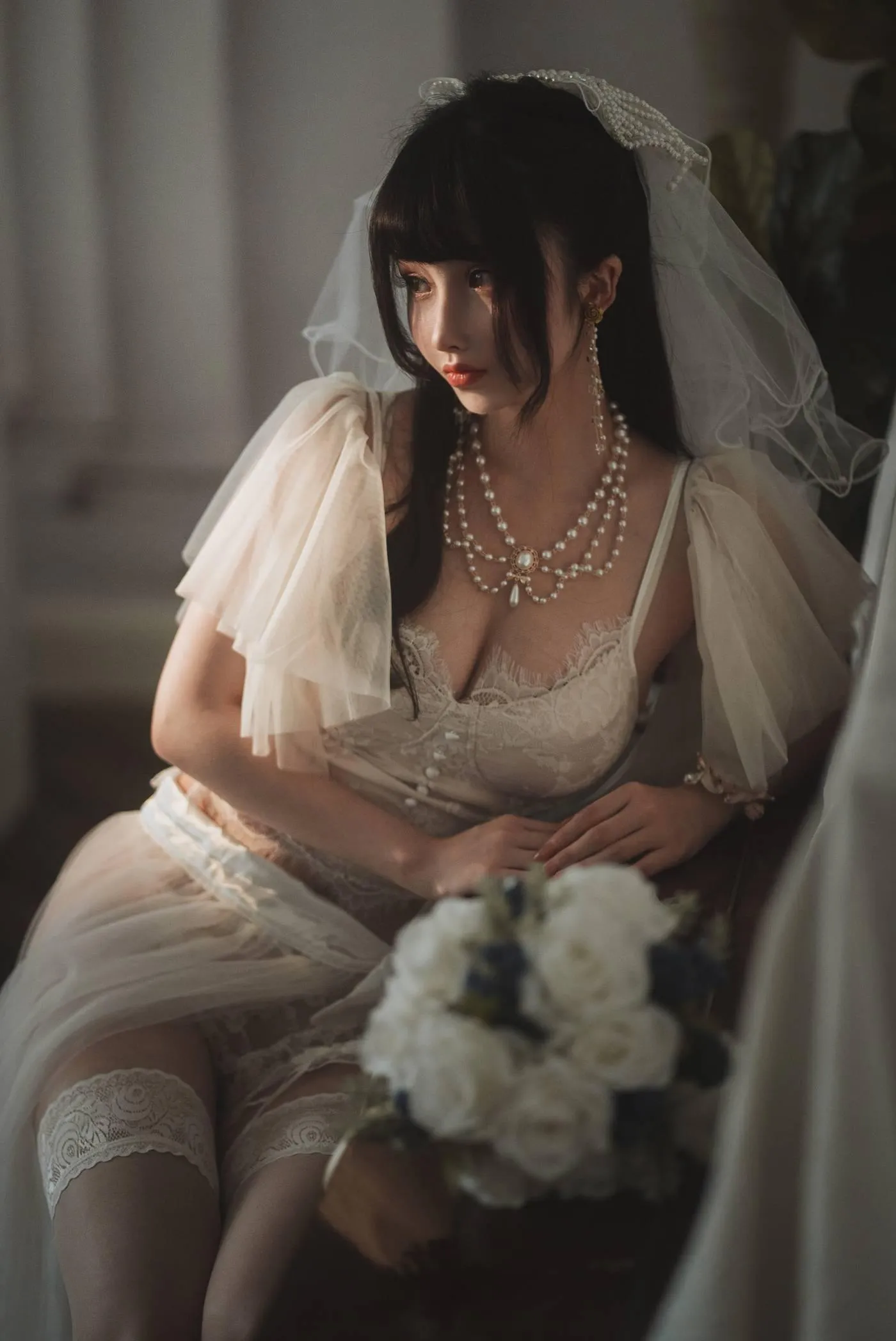 rioko凉凉子 NO.072 透明婚纱[30P]插图7