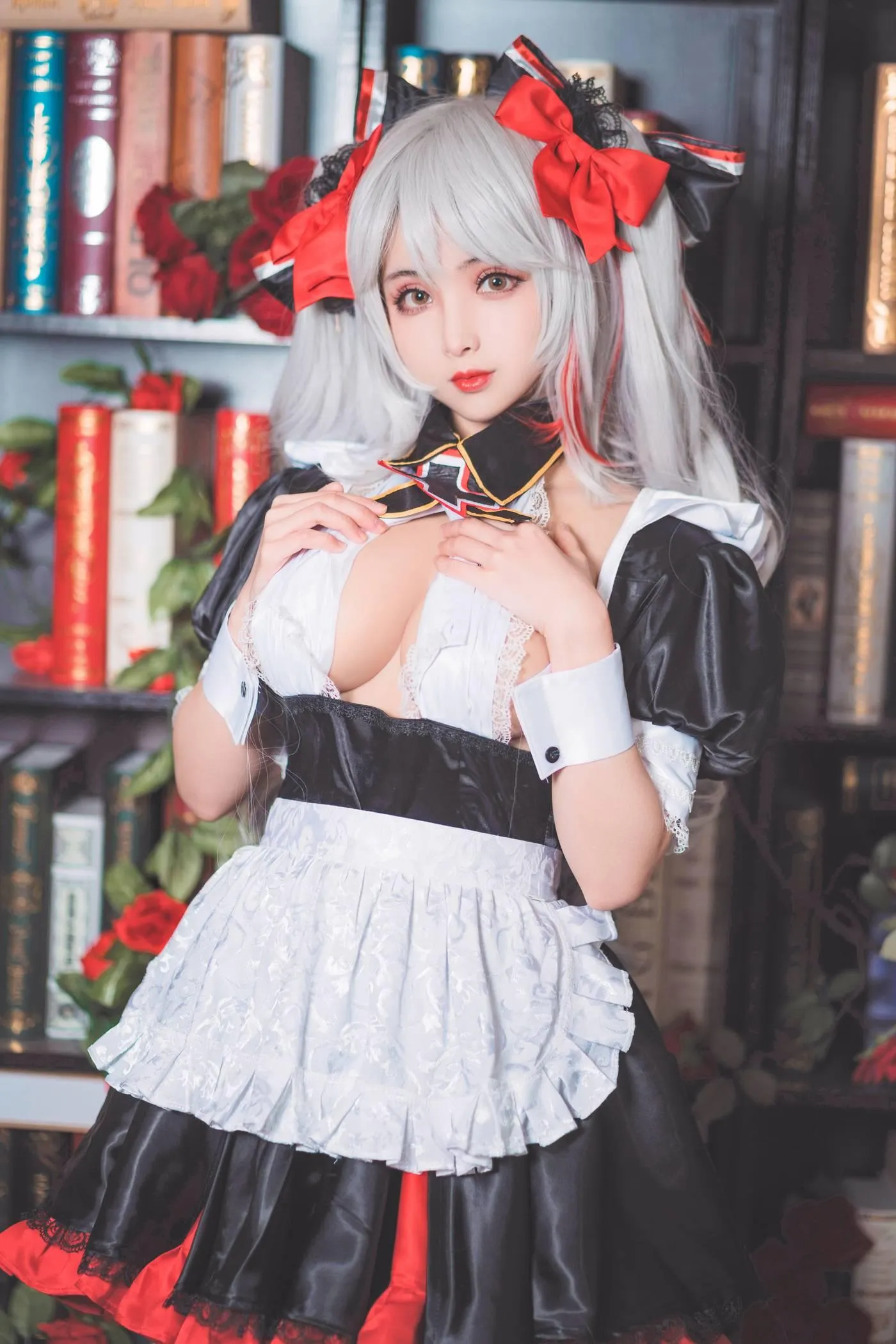 rioko凉凉子 NO.034 欧根女仆 [20P]插图5