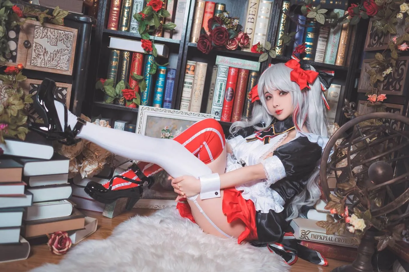 rioko凉凉子 NO.034 欧根女仆 [20P]插图6
