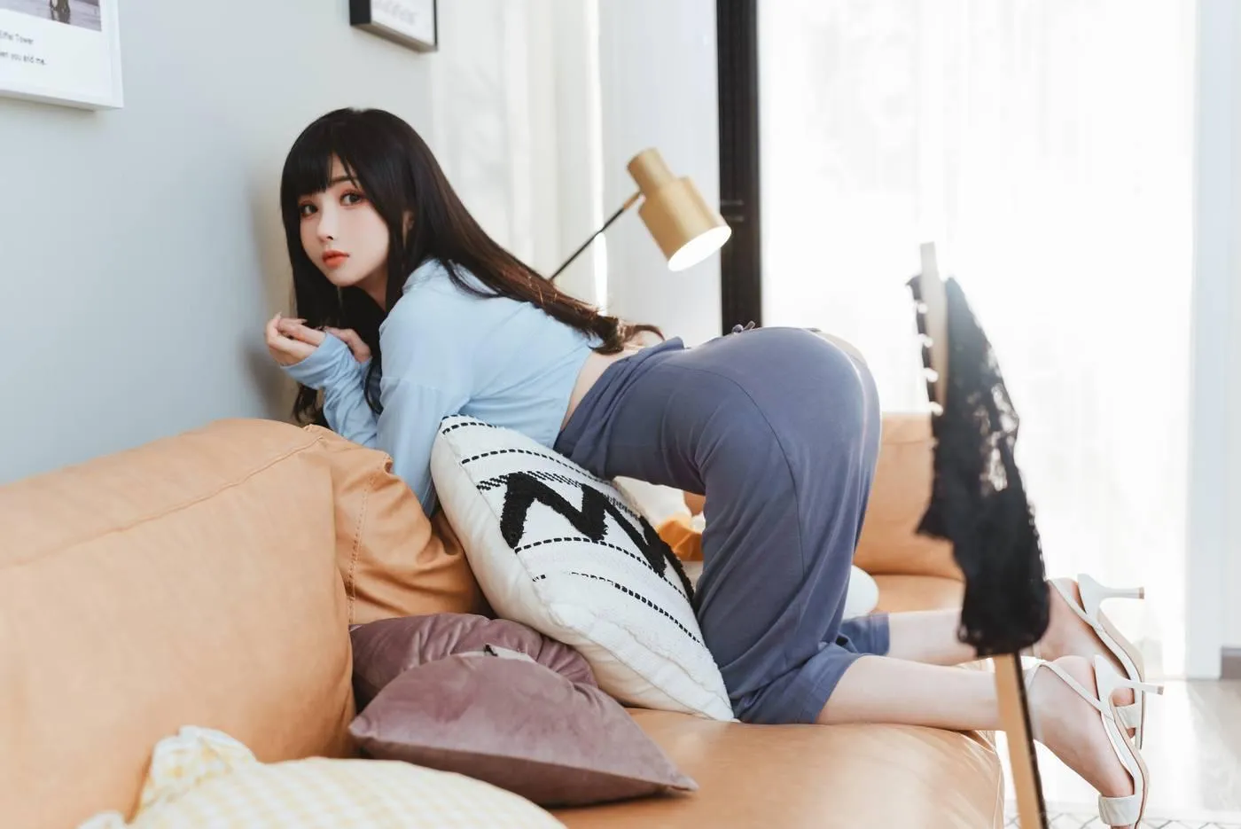 rioko凉凉子 NO.073 吉他妹妹系带裙-正片[35P]插图1