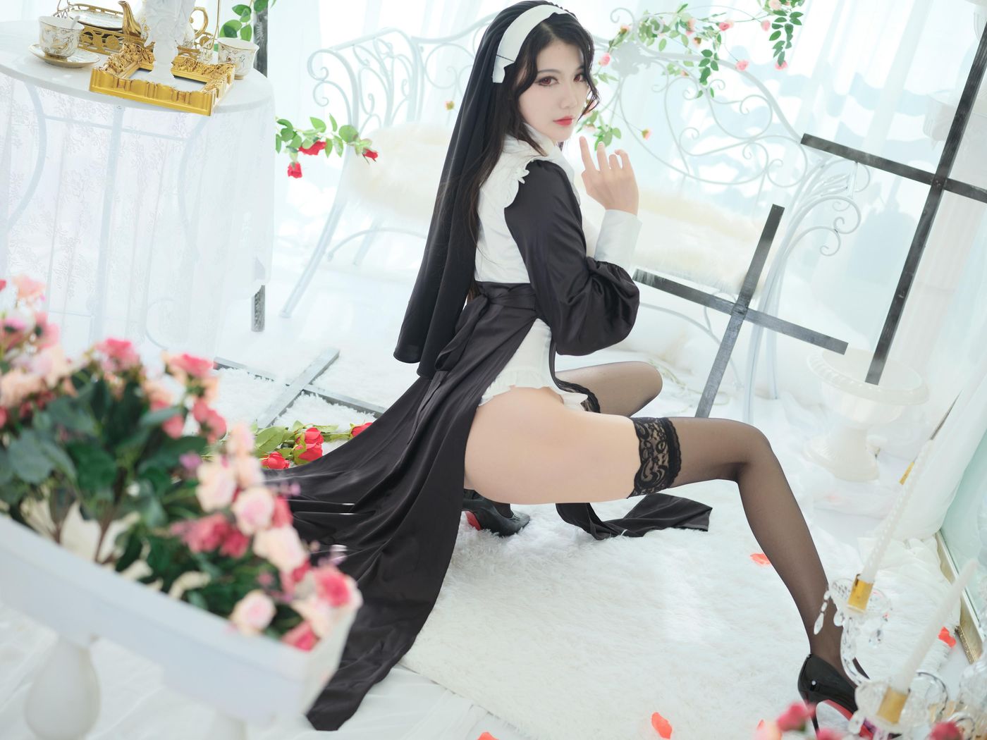 一米八的大梨子 NO.014 修女[36P]插图8