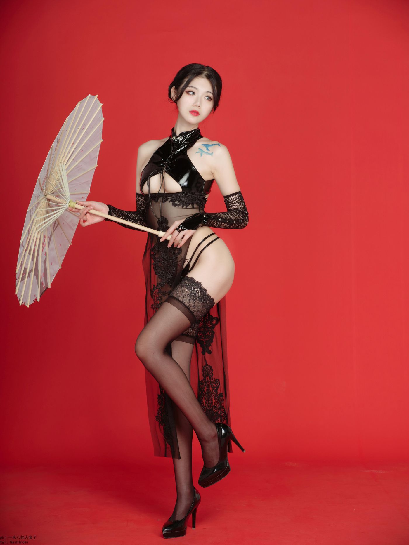 一米八的大梨子 NO.016 旗袍纹 [10P]插图5